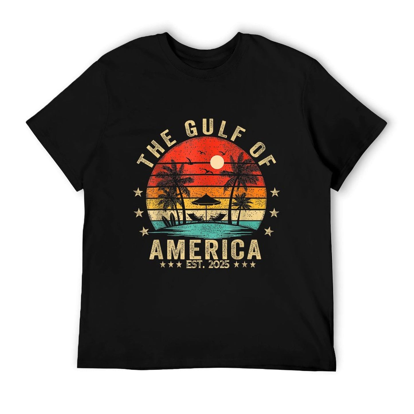 Gulf of US America Shirt Retro Golf of US America Shirt Premium Graphic-printed T-Shirt