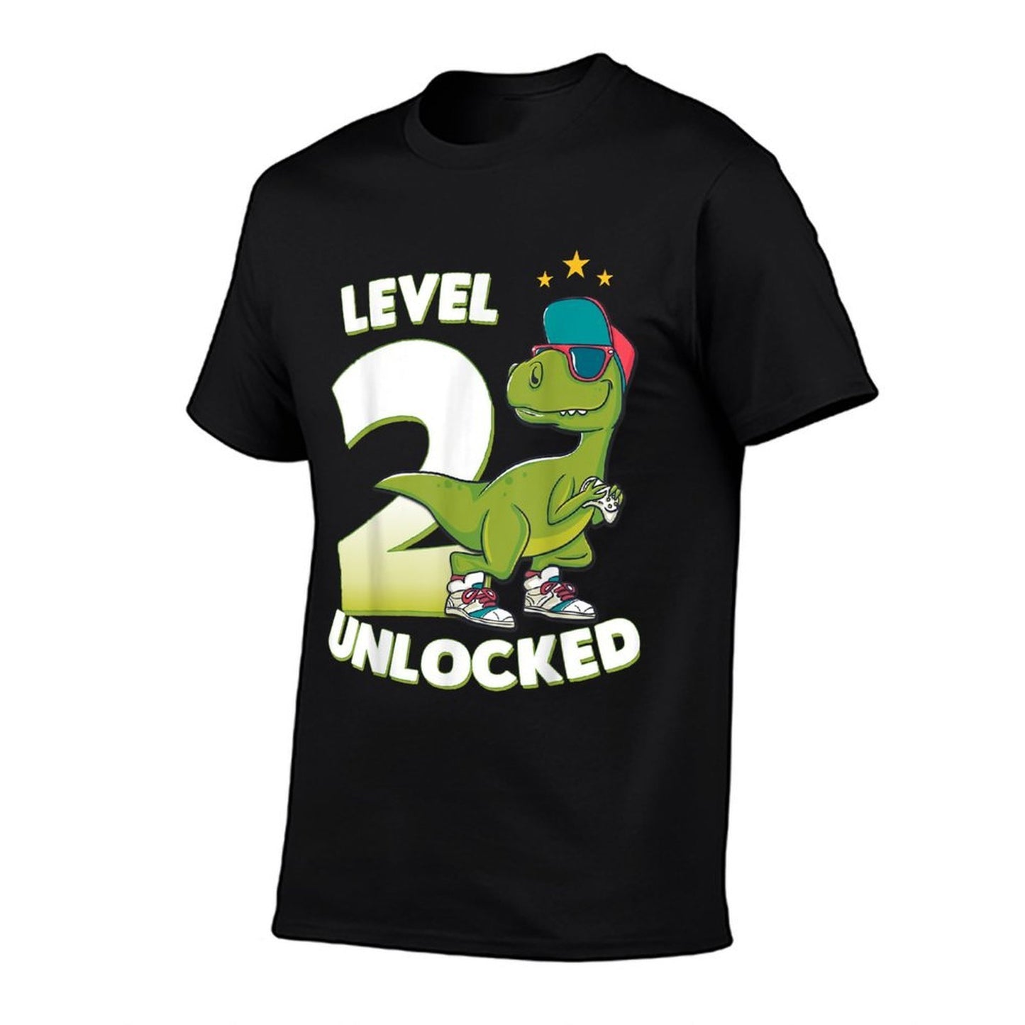2nd Birthday T Dinosaur Rex 2 Years Old Boys Gift Classic T-Shirt