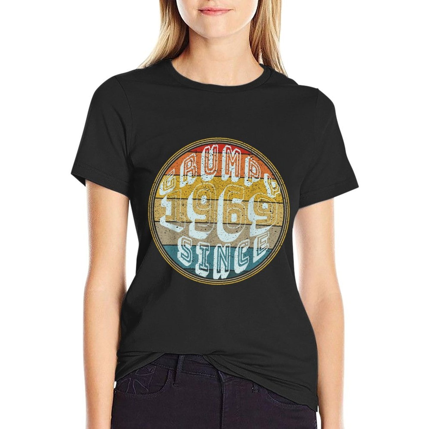 Funny Grumpy Retro 1969 50th Birthday Gag Gift Party Idea Durable T-Shirt