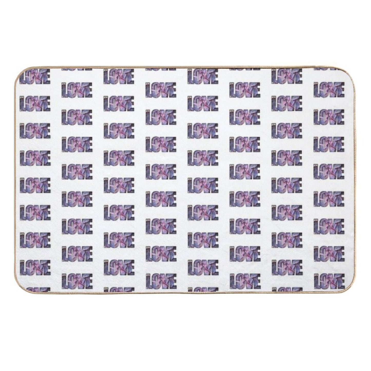 Echeveria Love Durable Bath Mat