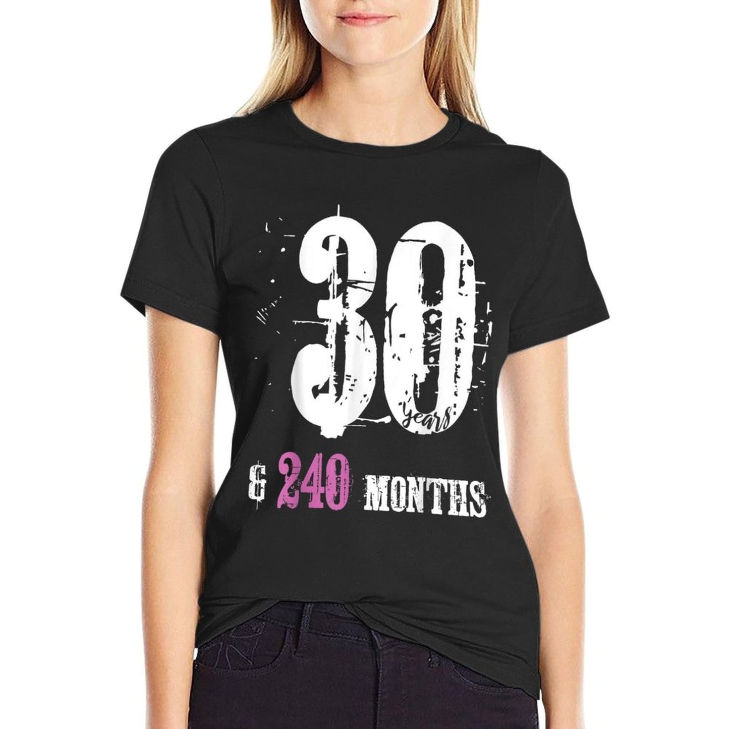 50 Year Old 1972 50th Birthday Gift 30 Years 240 Months Eco-friendly Material T-Shirt