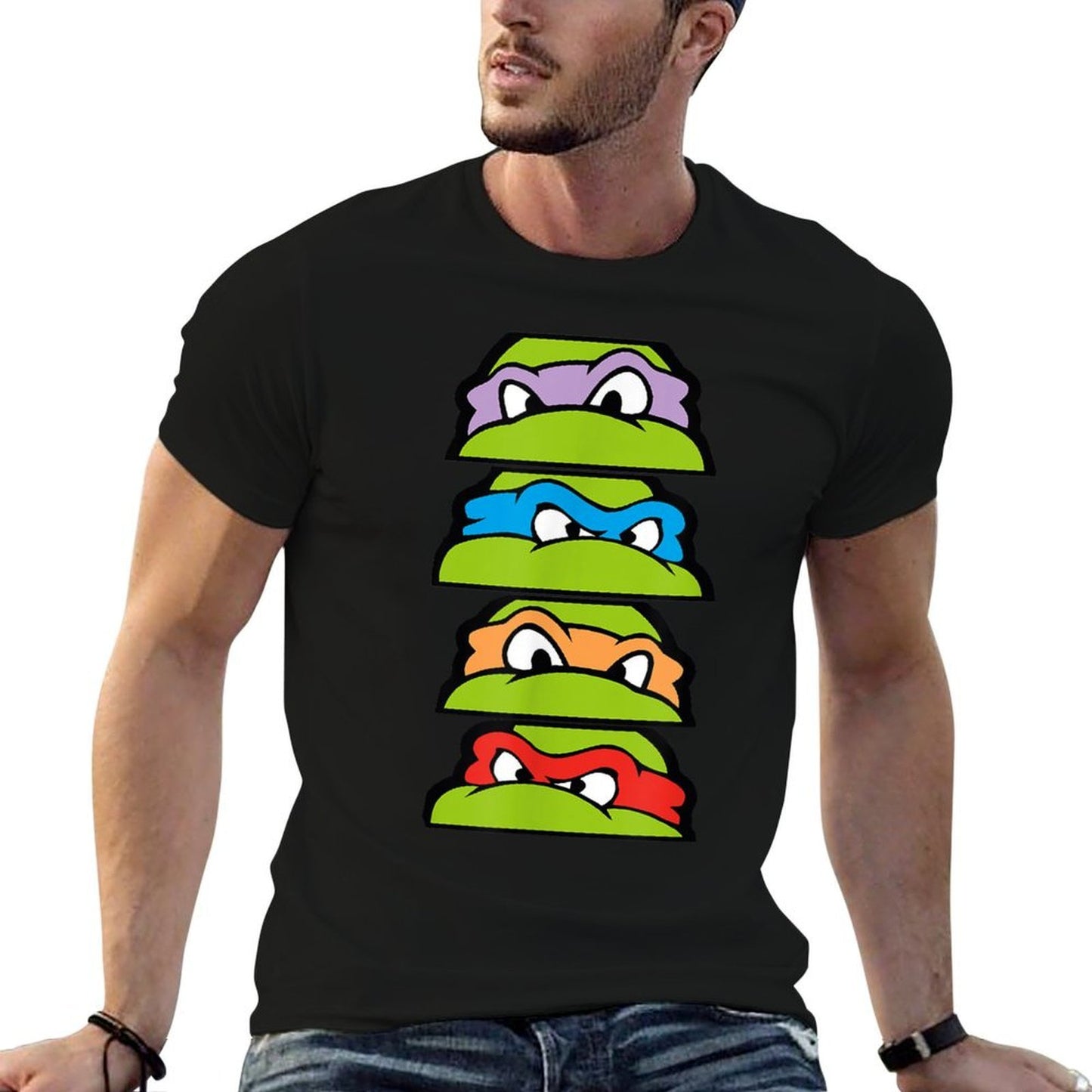 Mademark Xnage Mutant Ninja Turtles - Donatello, Raphael, Michelangelo, And Leonardo Breathable T-Shirt
