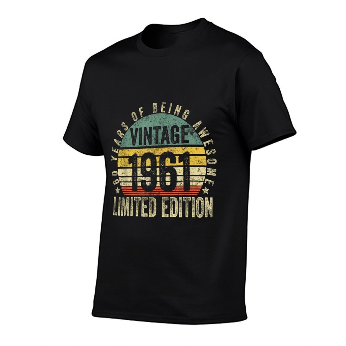 60 Year Old Gifts Vintage 1961 Limited Edition 60th Birthday Soft T-Shirt