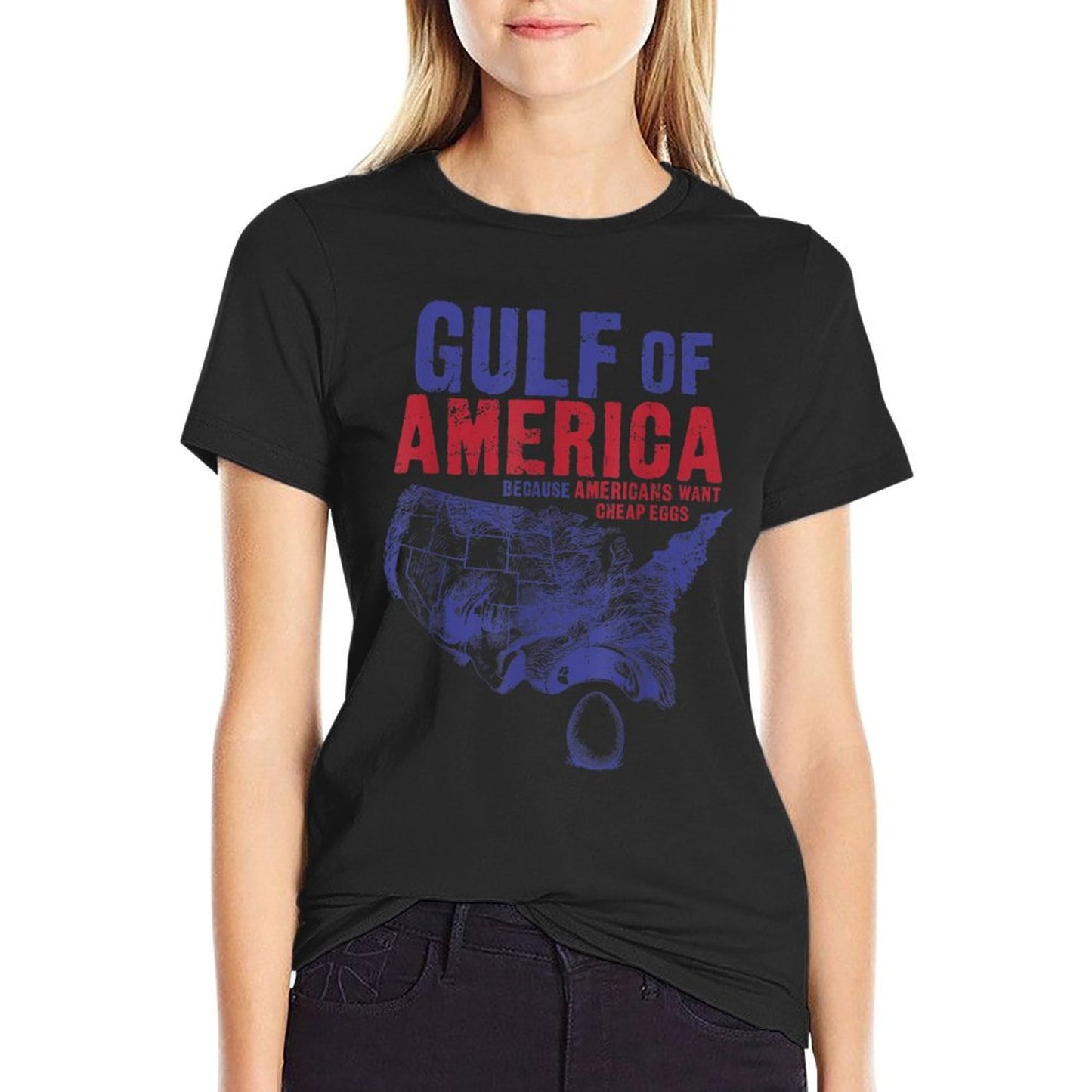 Gulf of US America Sarcastic Quick-drying T-Shirt