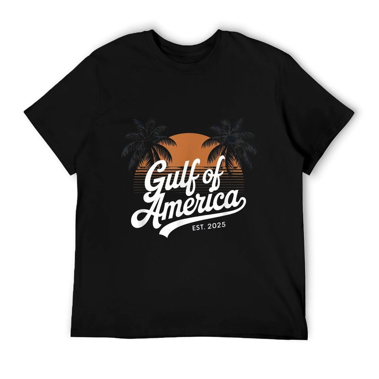 Retro Vintage Women Gulf Of USA America Est 2025 Gulf Mexico Affordable Price T-Shirt