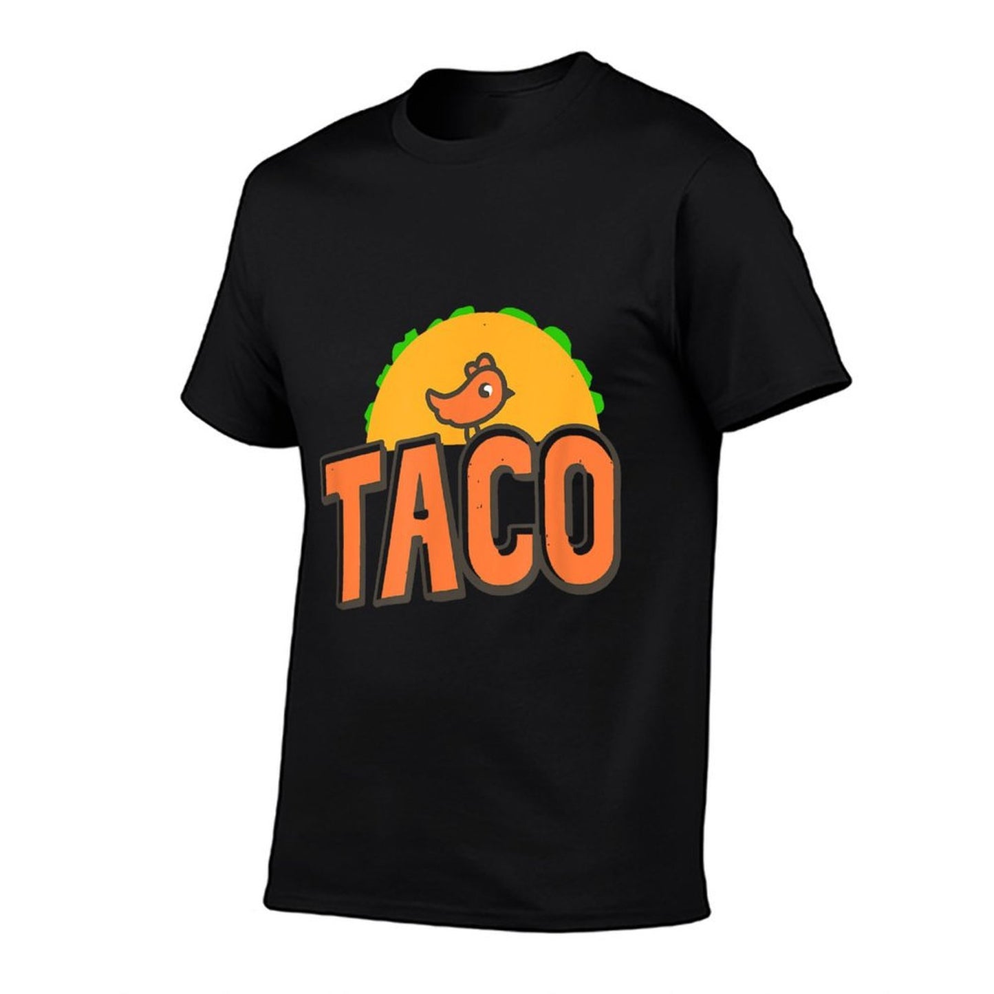 TACO Trump Logo Trump Always Chickens Out Trump Chicken Taco Oversized Silhouette T-Shirt