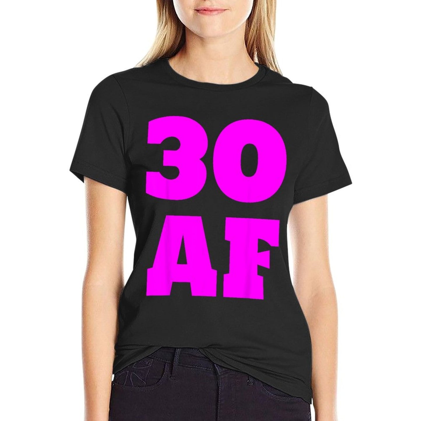 30th Birthday - Thirty AF Dirty Thirty Tee Slim-fit Cut T-Shirt