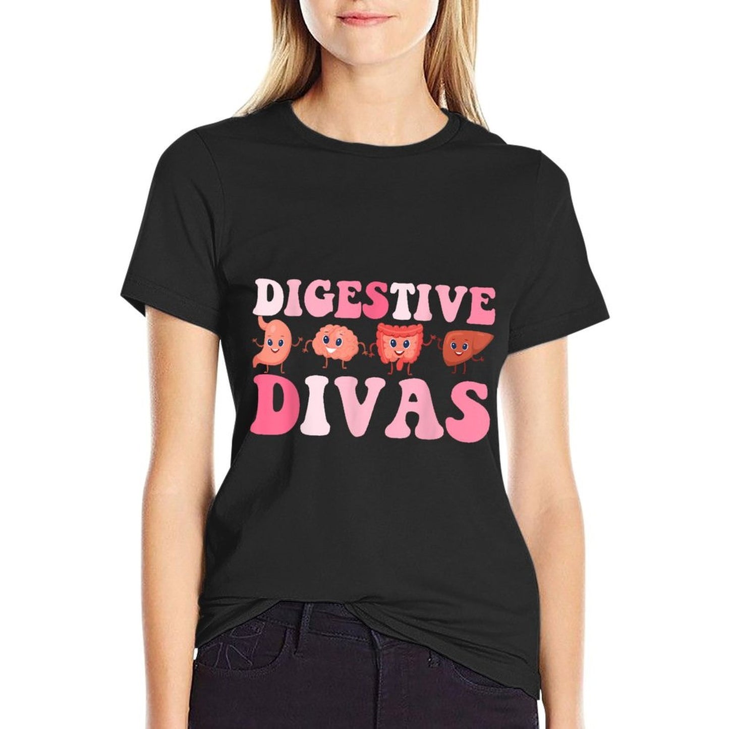 GI Nurse Gastroenterology Funny Gastro Nurse High-quality Stitching T-Shirt