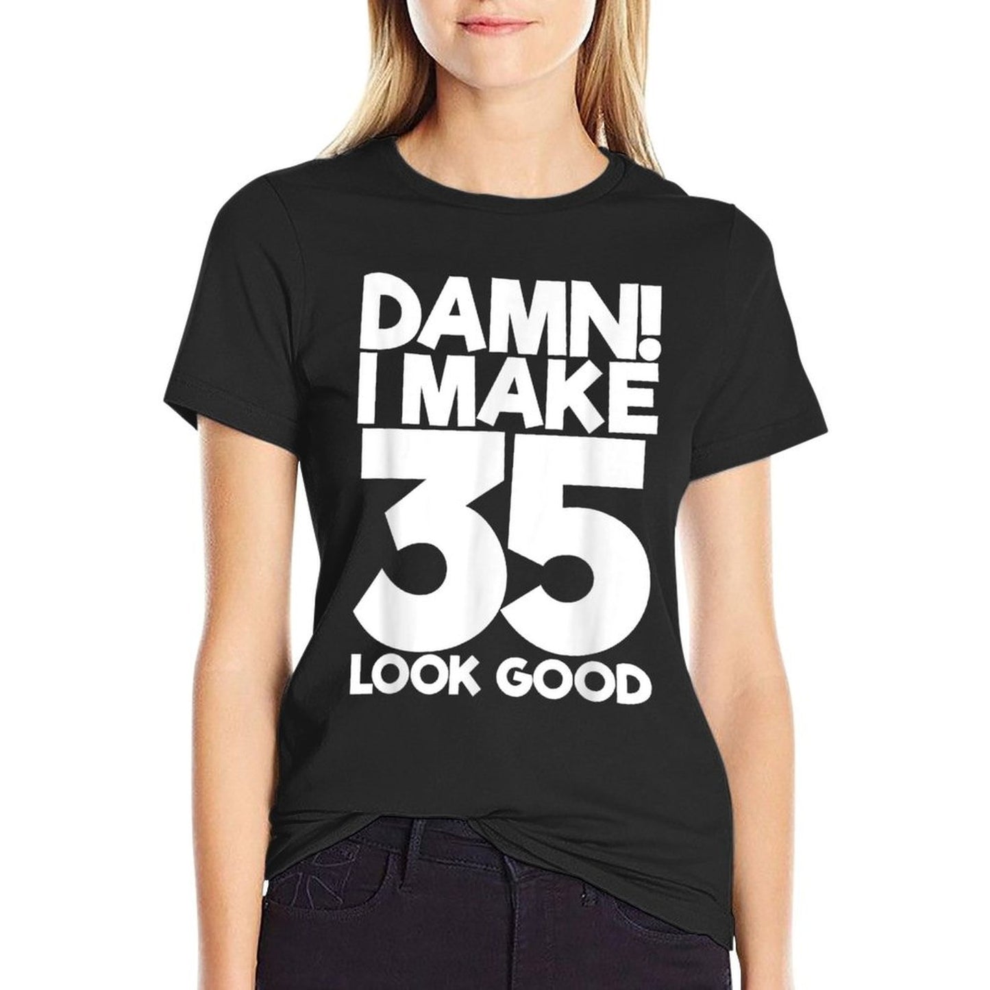 35 Years Old B-Day Funny 35th Birthday Relaxed-fit T-Shirt