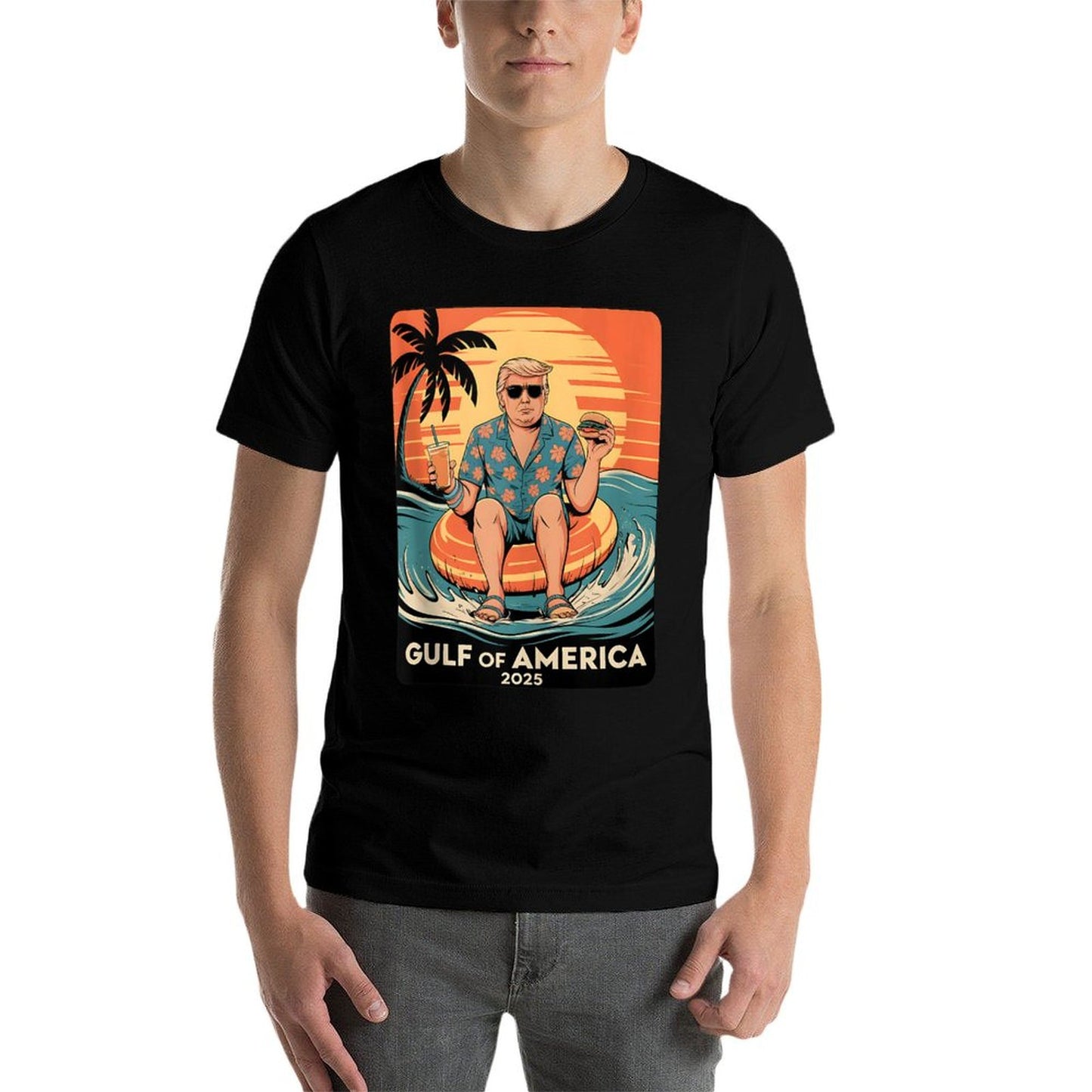 Funny Trump Gulf Of Us America Est 2025 Versatile T-Shirt