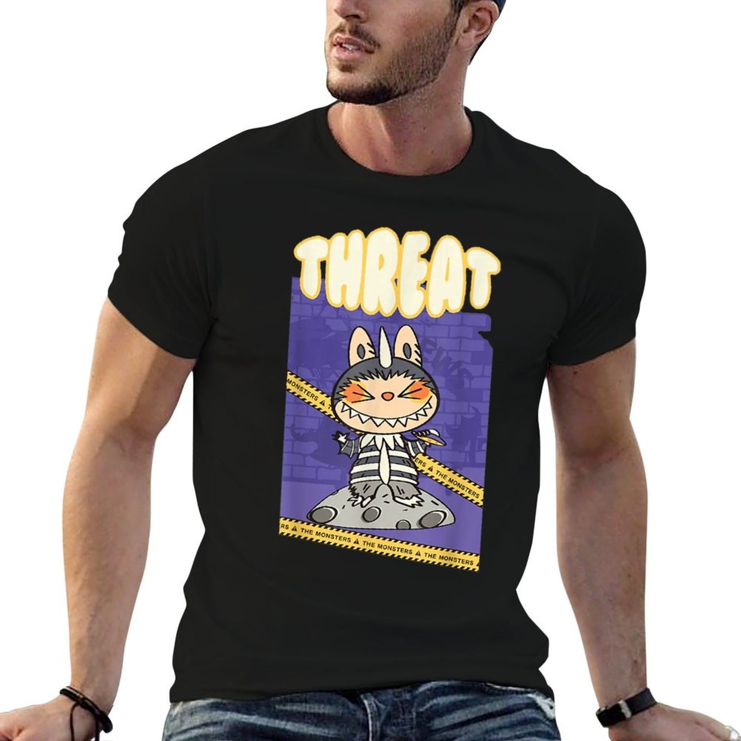 Labubu Lover Cute Labubu Funny The Monsters Party Boys Vintage-inspired T-Shirt