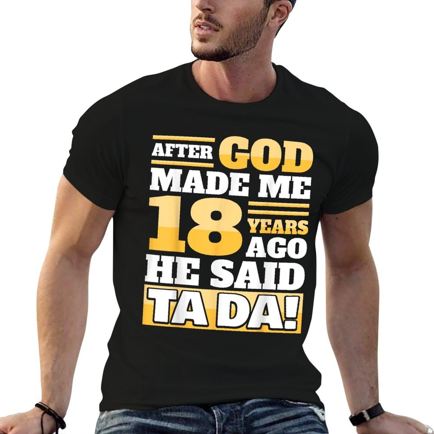 Funny 18th Birthday - 18 Years Odor-resistant T-Shirt