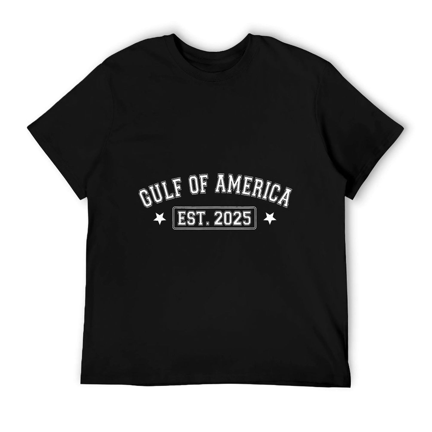Retro Gulf Of US America 2025 American Flag Gulf Mexico Fade-proof Color T-Shirt