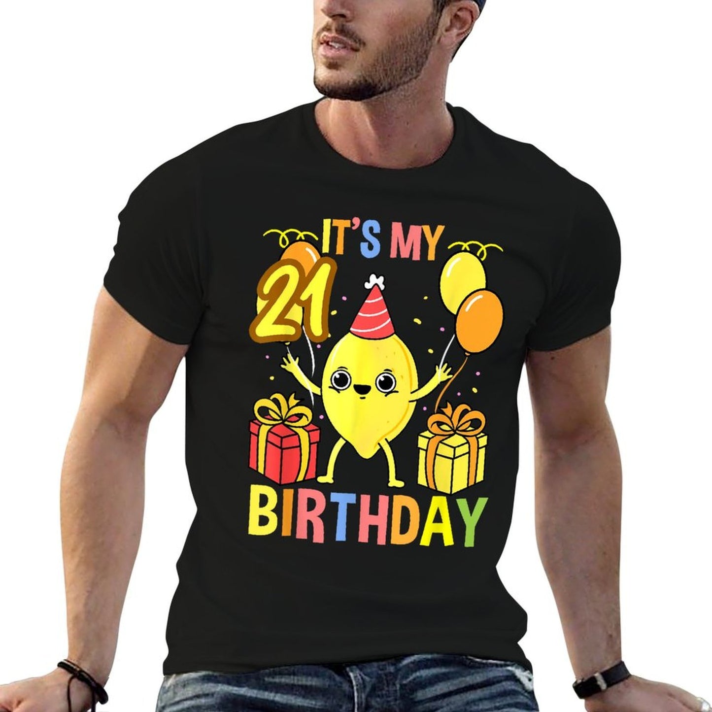 Its My 21st Birthday Lemon Lover Comfortable T-Shirt