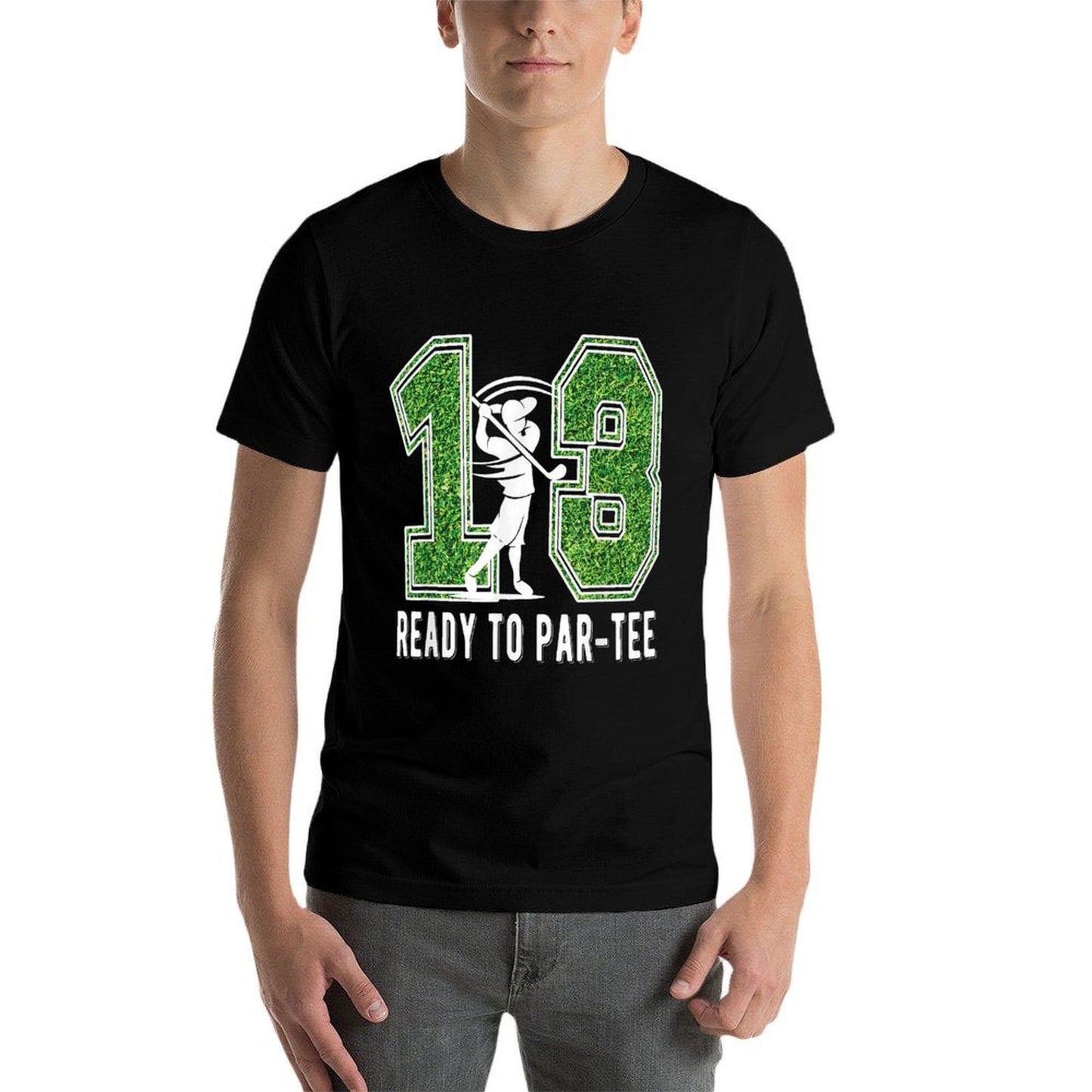13th Birthday Golfer Boy Thirteen Year Old Golf Player Durable T-Shirt
