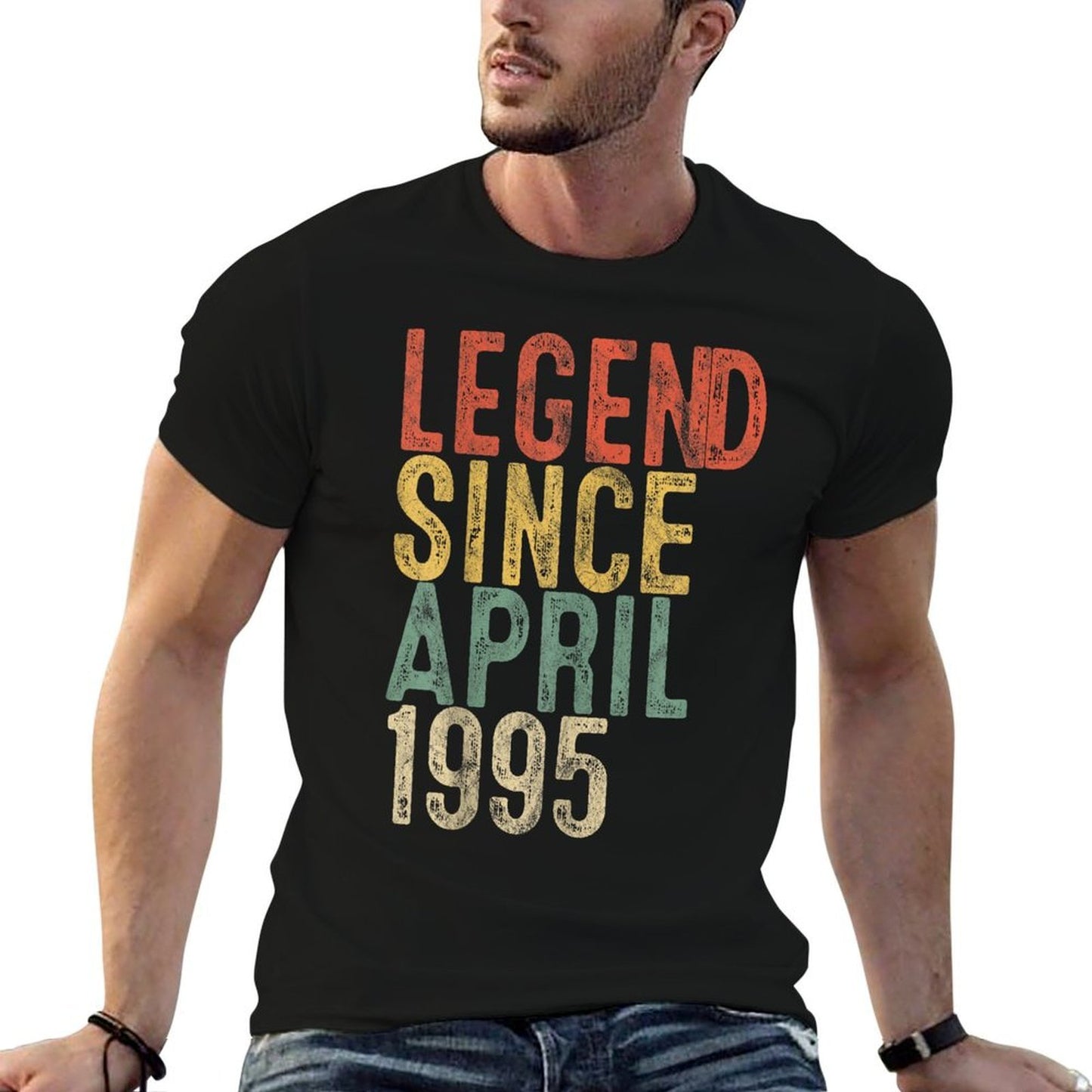 Legend 1995 30th Birthday Gifts for Men Women 30 Year Old Easy-care T-Shirt
