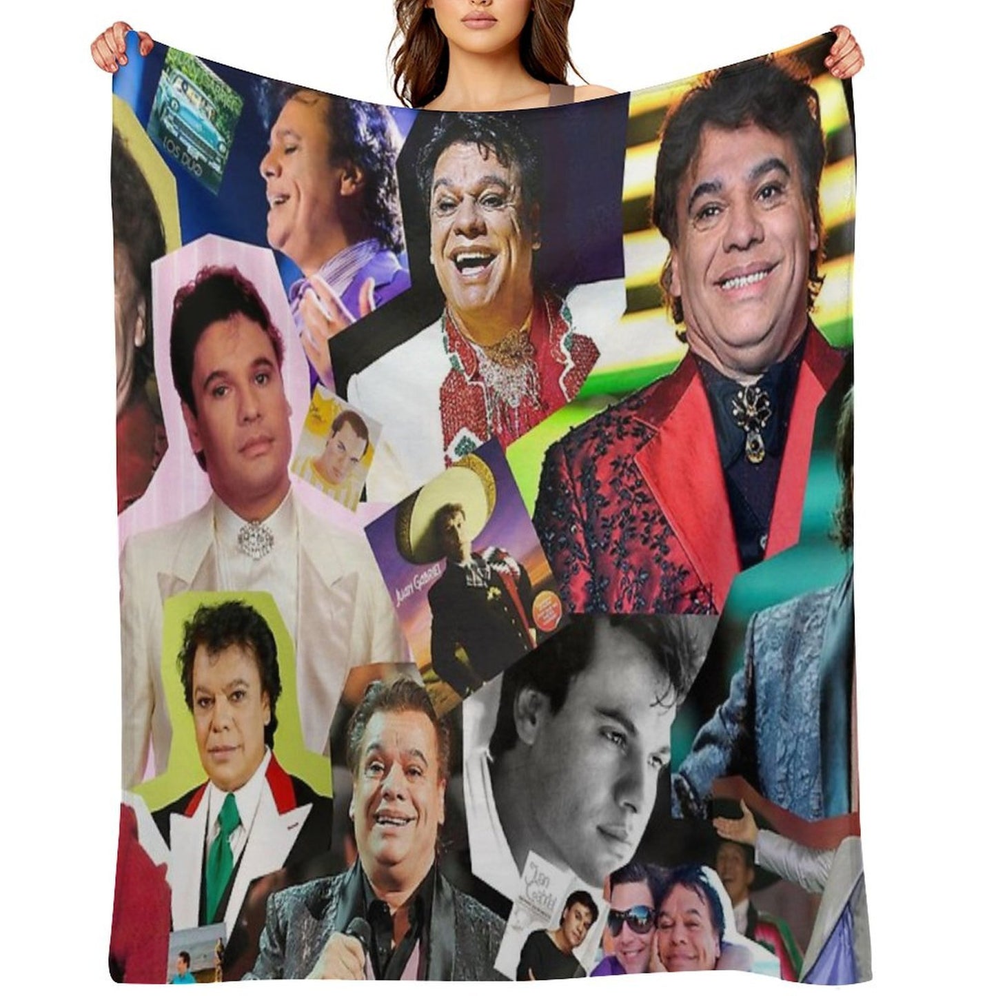 Juan Gabriel Easy Care Throw Blanket