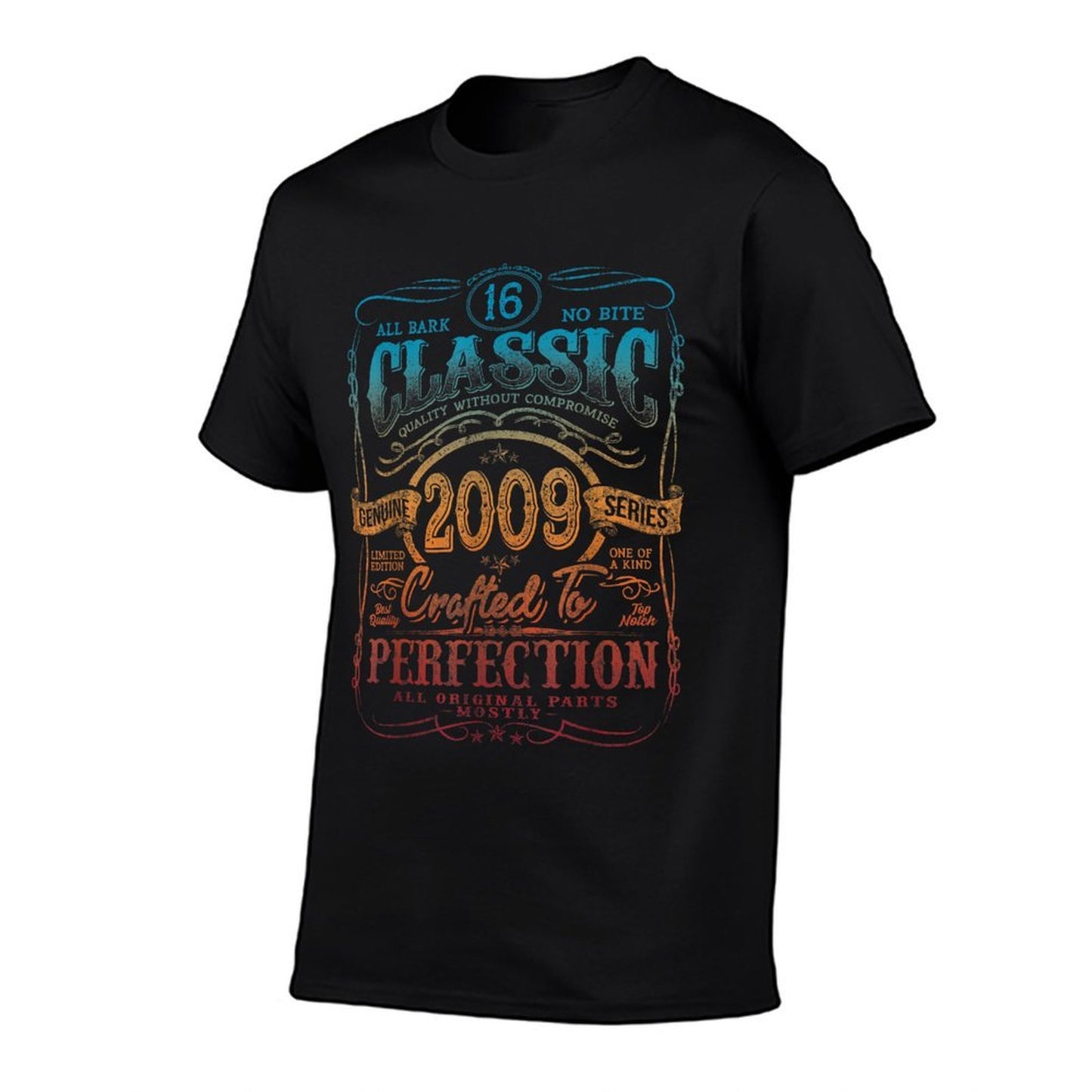 Vintage 2009 Limited Edition 16 Year Old 16th Birthday Tagless Design T-Shirt