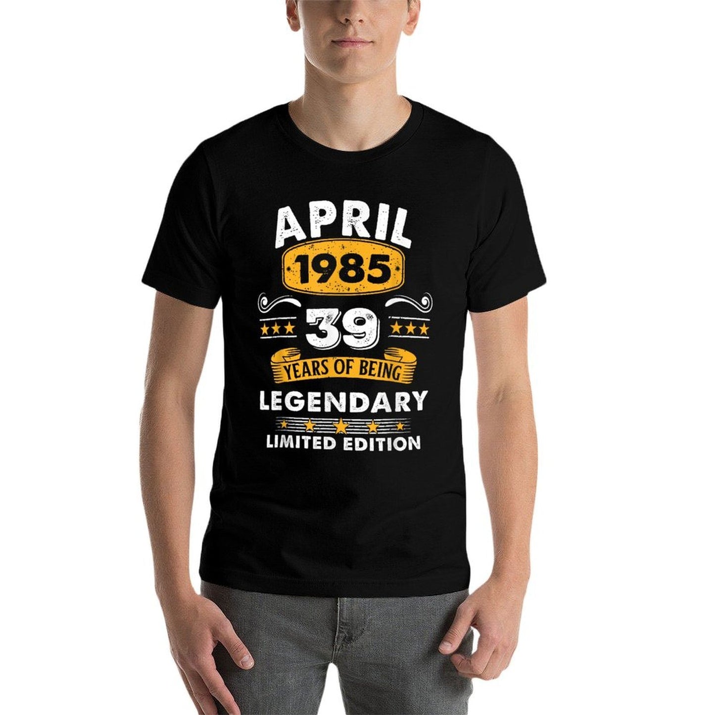 40 Years Old For April 1985 40th Birthday Gifts Lightweight T-Shirt