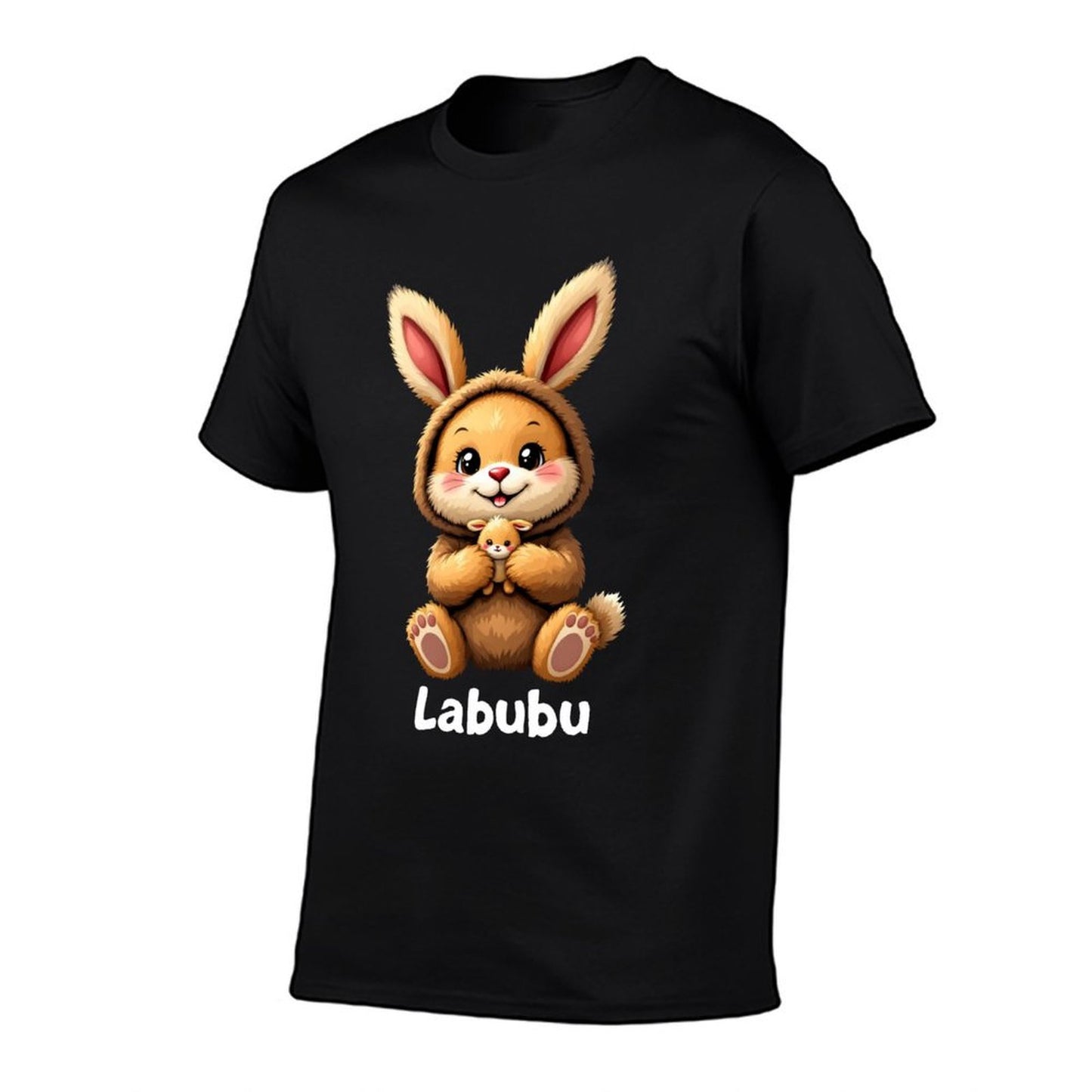 Labubu Cute Funny Monsters Brown Labubu Odor-resistant T-Shirt