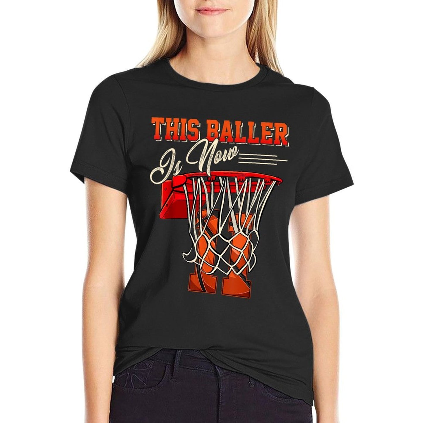 11th Birthday For Boy Basketball 11 Years Old Kid Gift Fade-proof Color T-Shirt