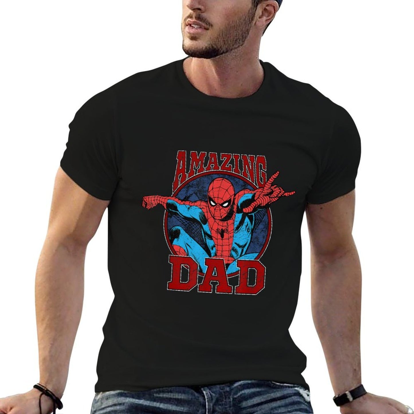 Marvel Spider-Man Father's Day Amazing Dad Lightweight T-Shirt