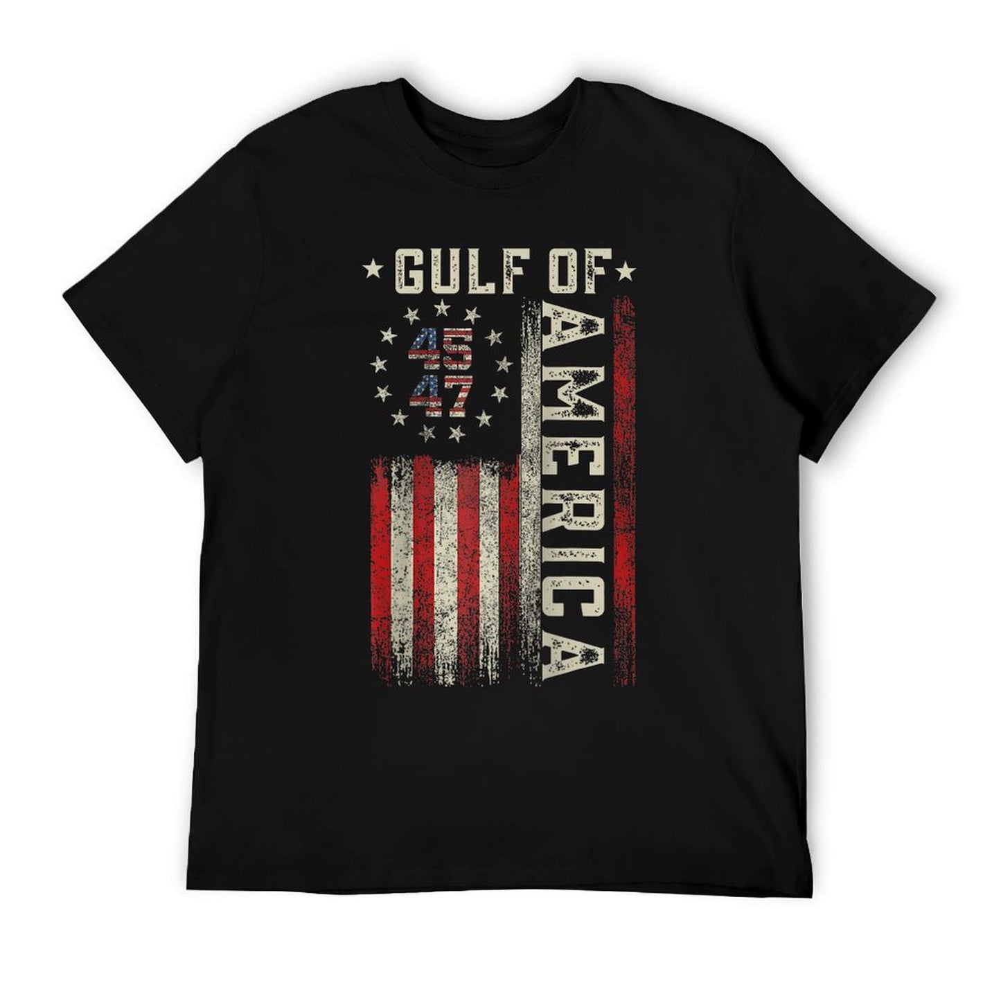 Gulf Of USA America Funny USA Flag for Men Women Raglan Baseball Affordable Price T-Shirt