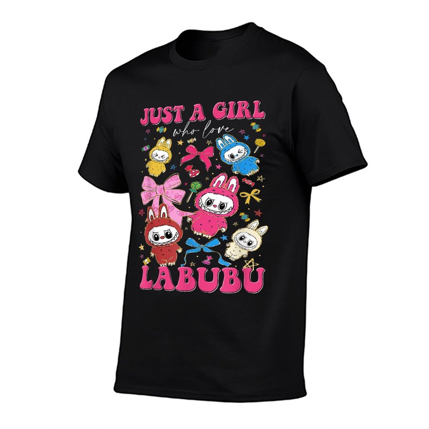 Funny Labubu Just A Girl Who Loves Labubu The Monsters Women Lightweight T-Shirt