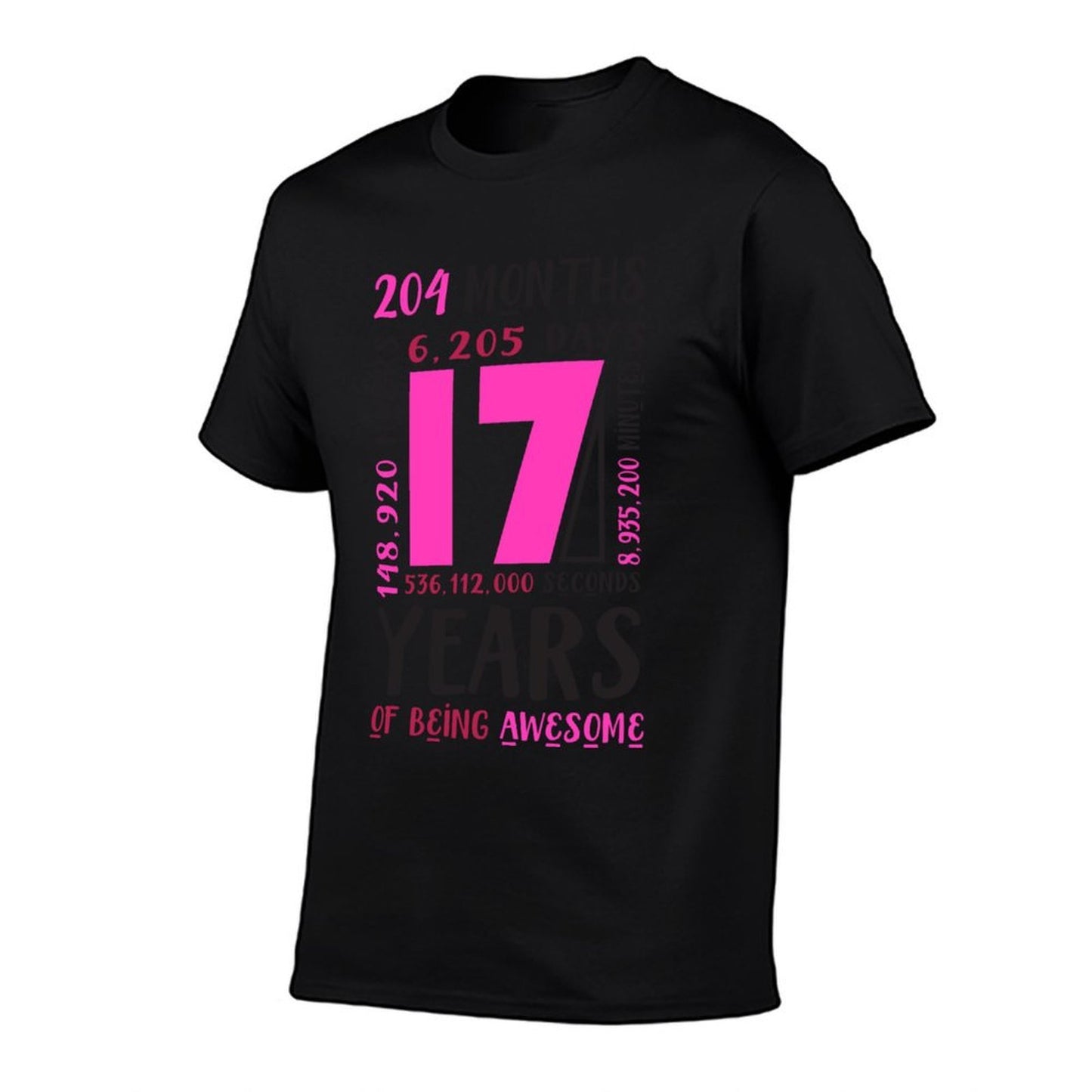 17th Birthday Girls Gifts 17 Year Old Daughter Niece Fade-proof Color T-Shirt