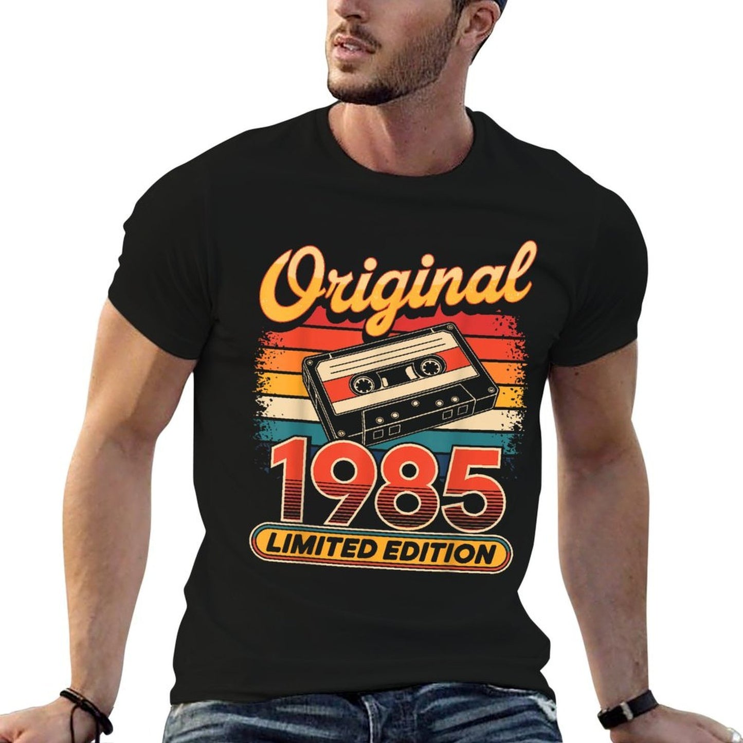 40th Birthday Man Woman 40 Years Decoration 1985 Gift Funny Eco-friendly Material T-Shirt