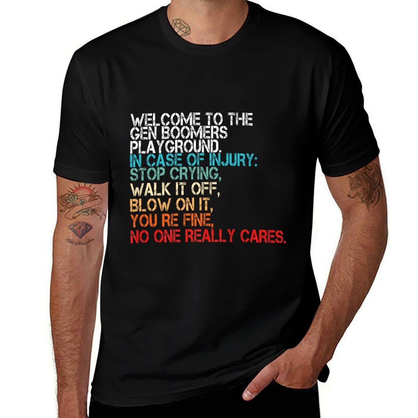 Welcome to The Gen Baby Boomers Playground 1946-1964 Premium Versatile T-Shirt