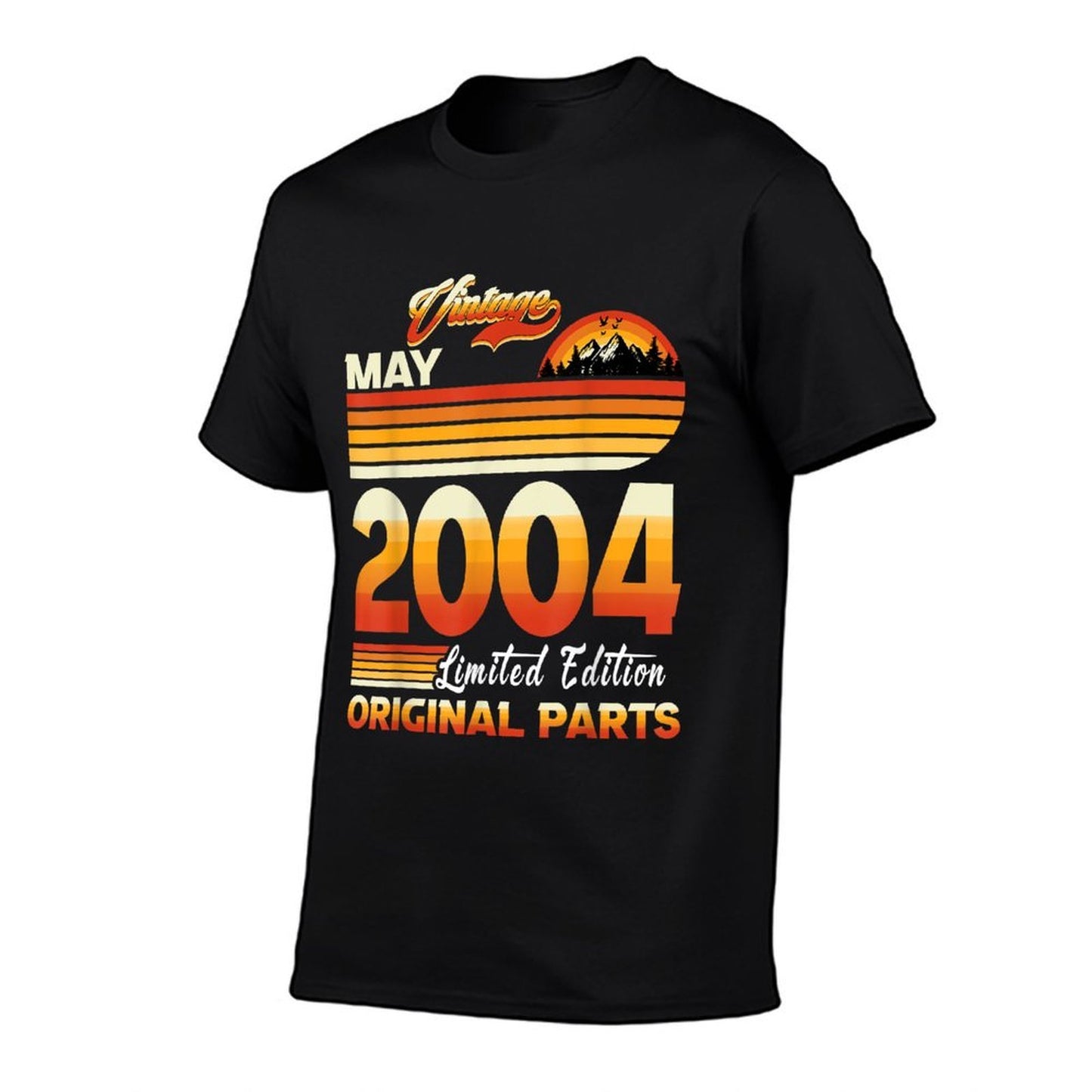 21 Years Old Retro Vintage May 2004 Funny 21st Birthday Soft T-Shirt