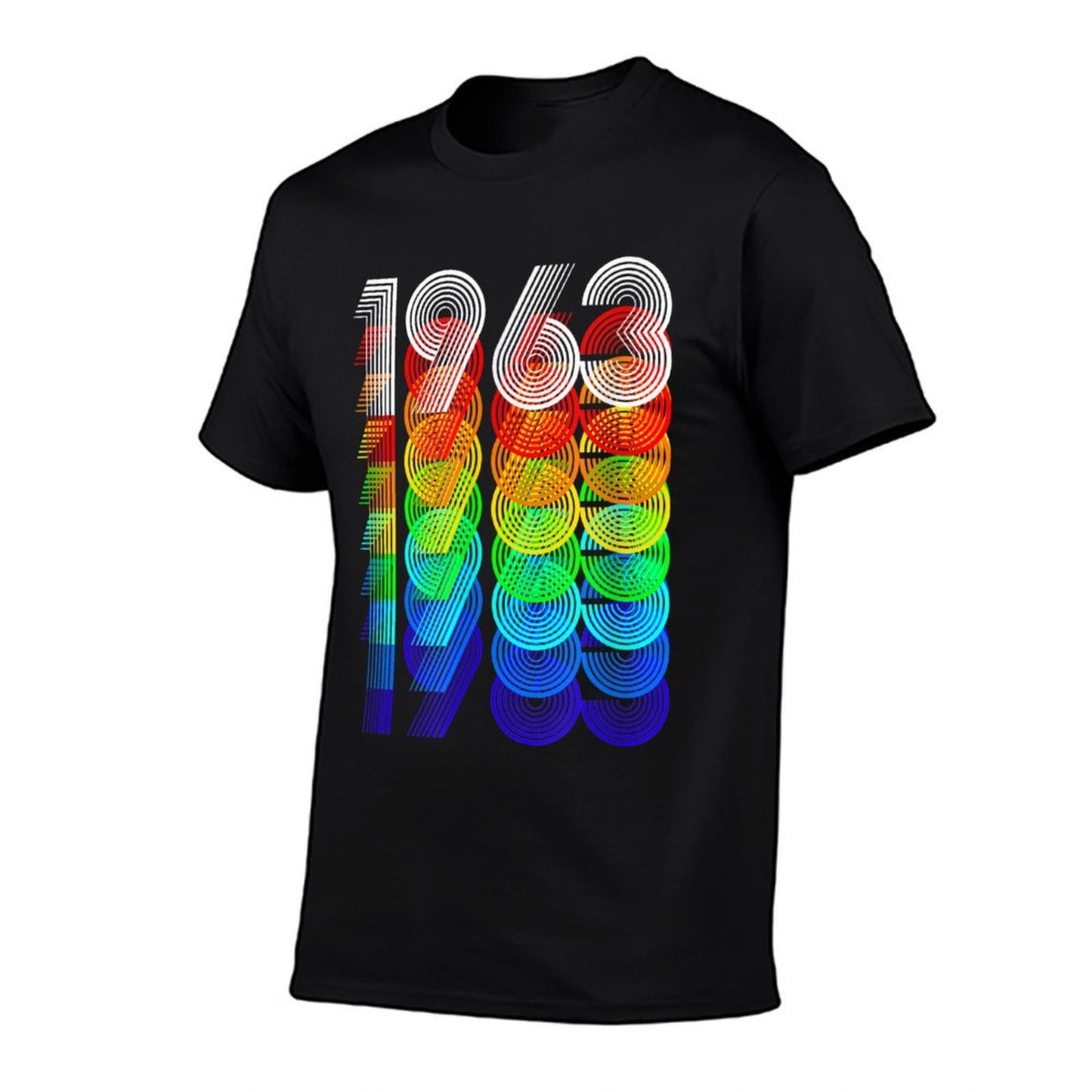 Vintage Classic 1963 60th Birthday 60 Year Old High-quality Stitching T-Shirt