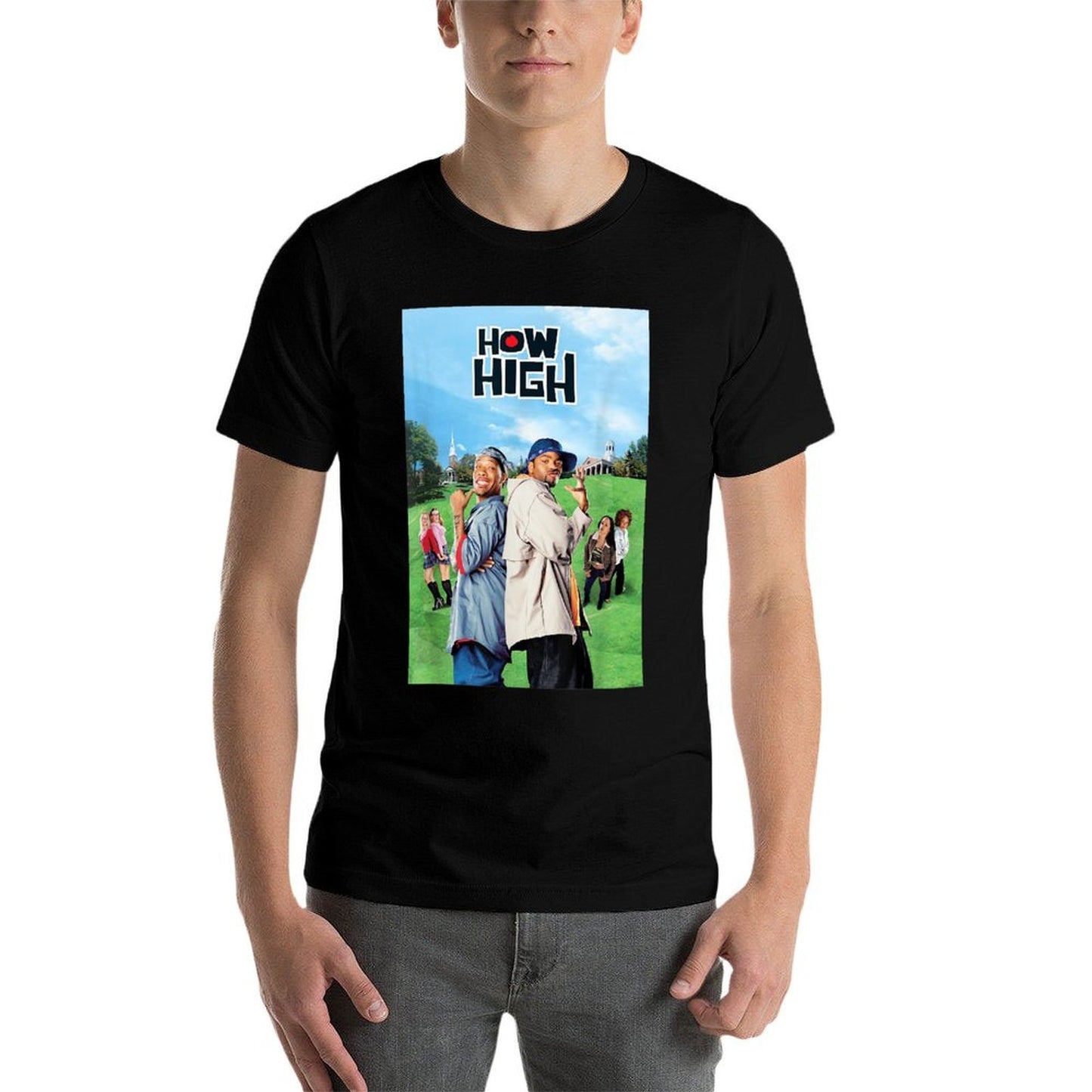 How High Movie Poster Trendy Pattern T-Shirt