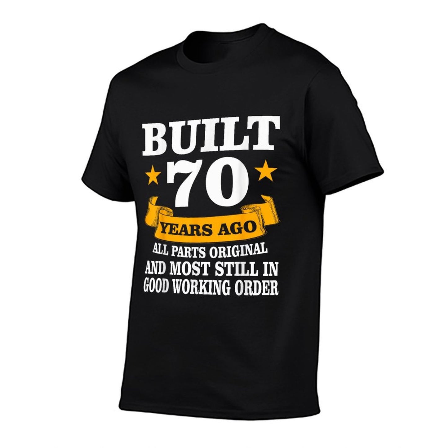 Vintage Built 70 Years Ago All Parts Original 70th Birthday Versatile T-Shirt