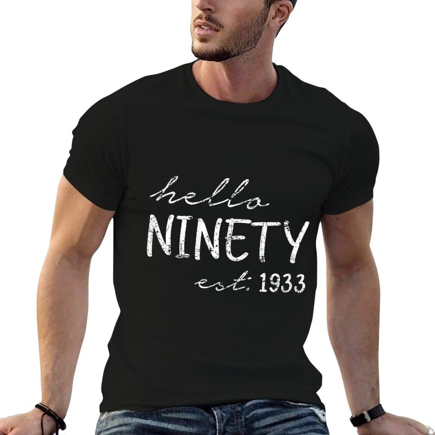 Womens Est. 1933 - 90th Birthday Moisture-wicking T-Shirt