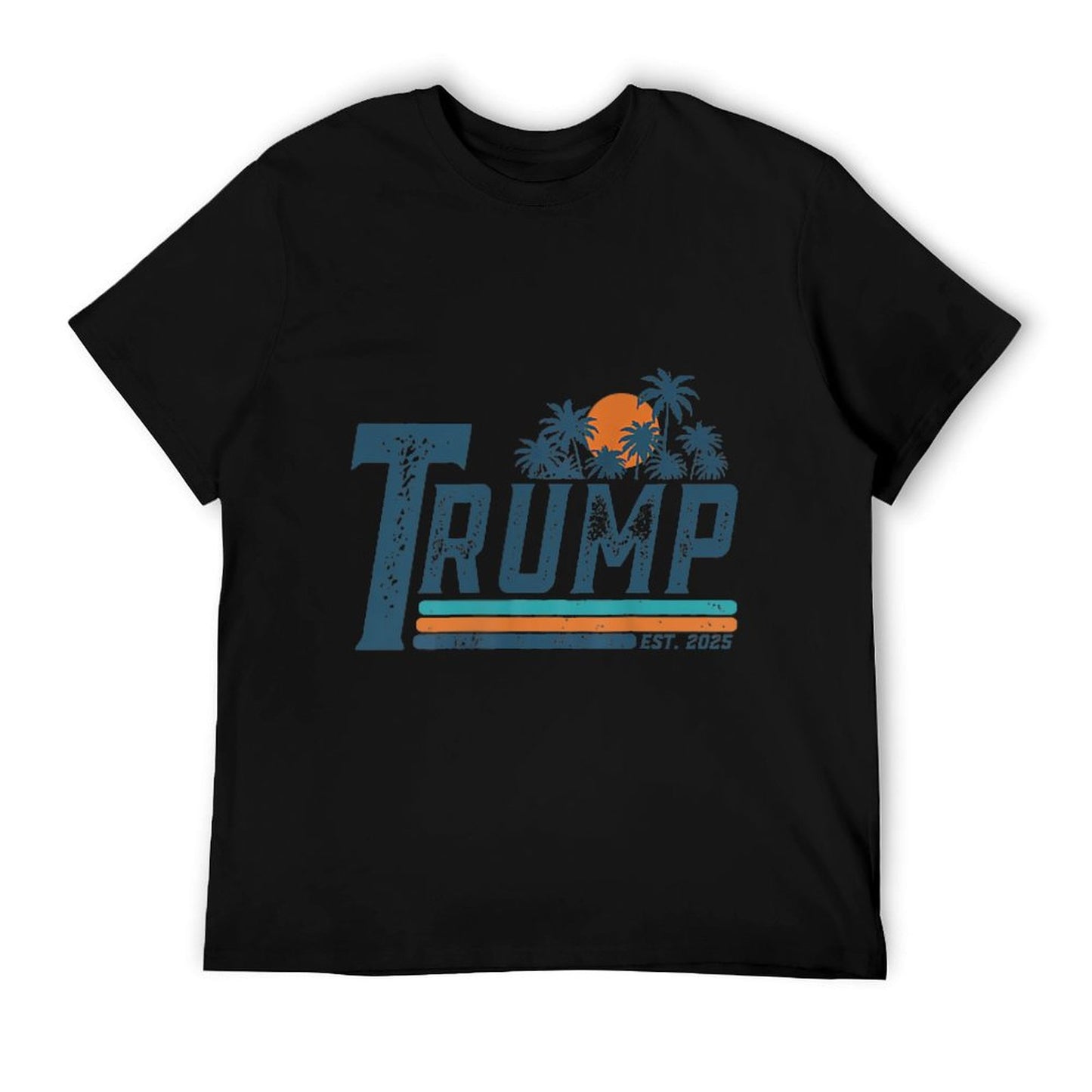 Funny Trump Gulf Of Us America Est 2025 (2 Side) Easy-care T-Shirt