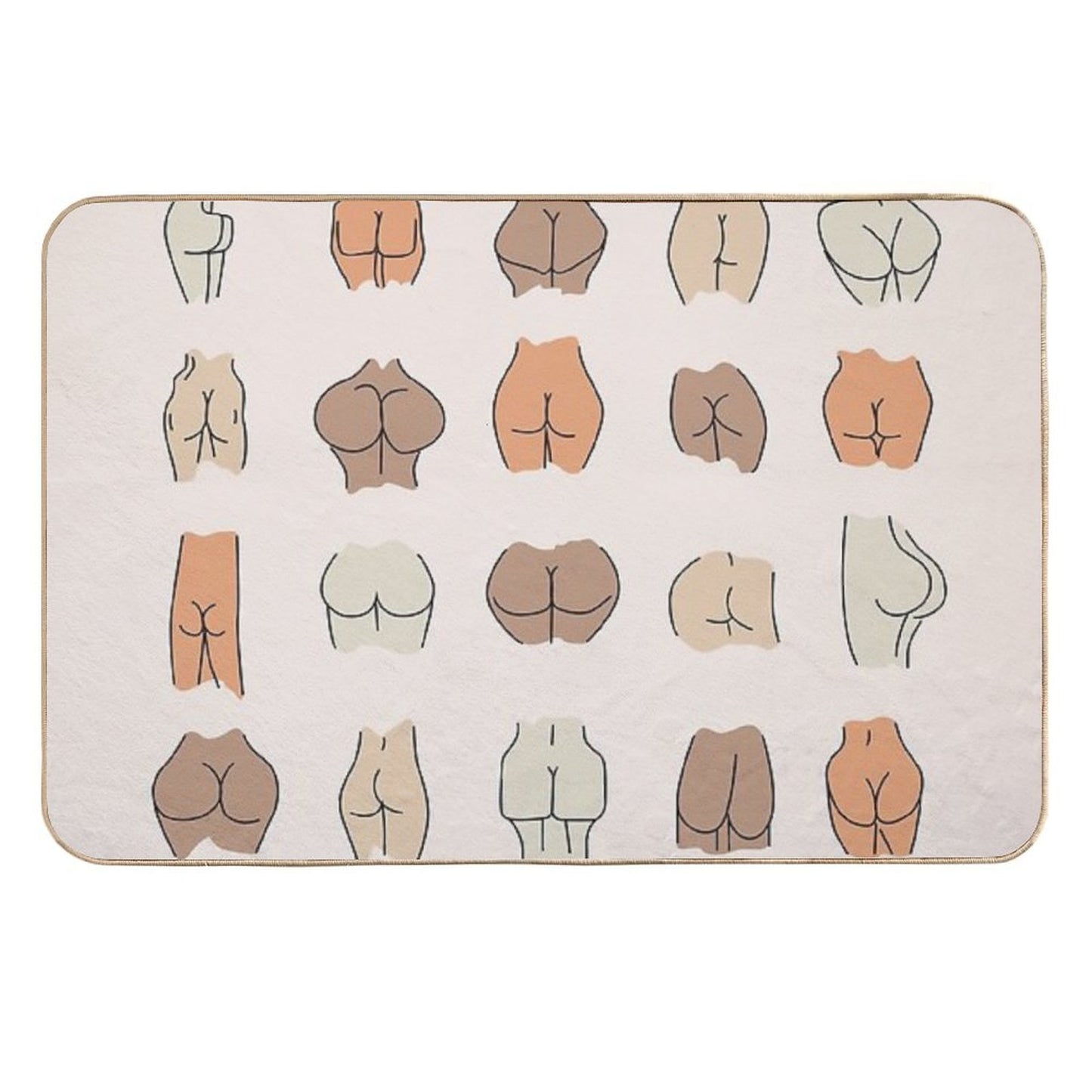 All Bums Eco-Friendly Bath Mat