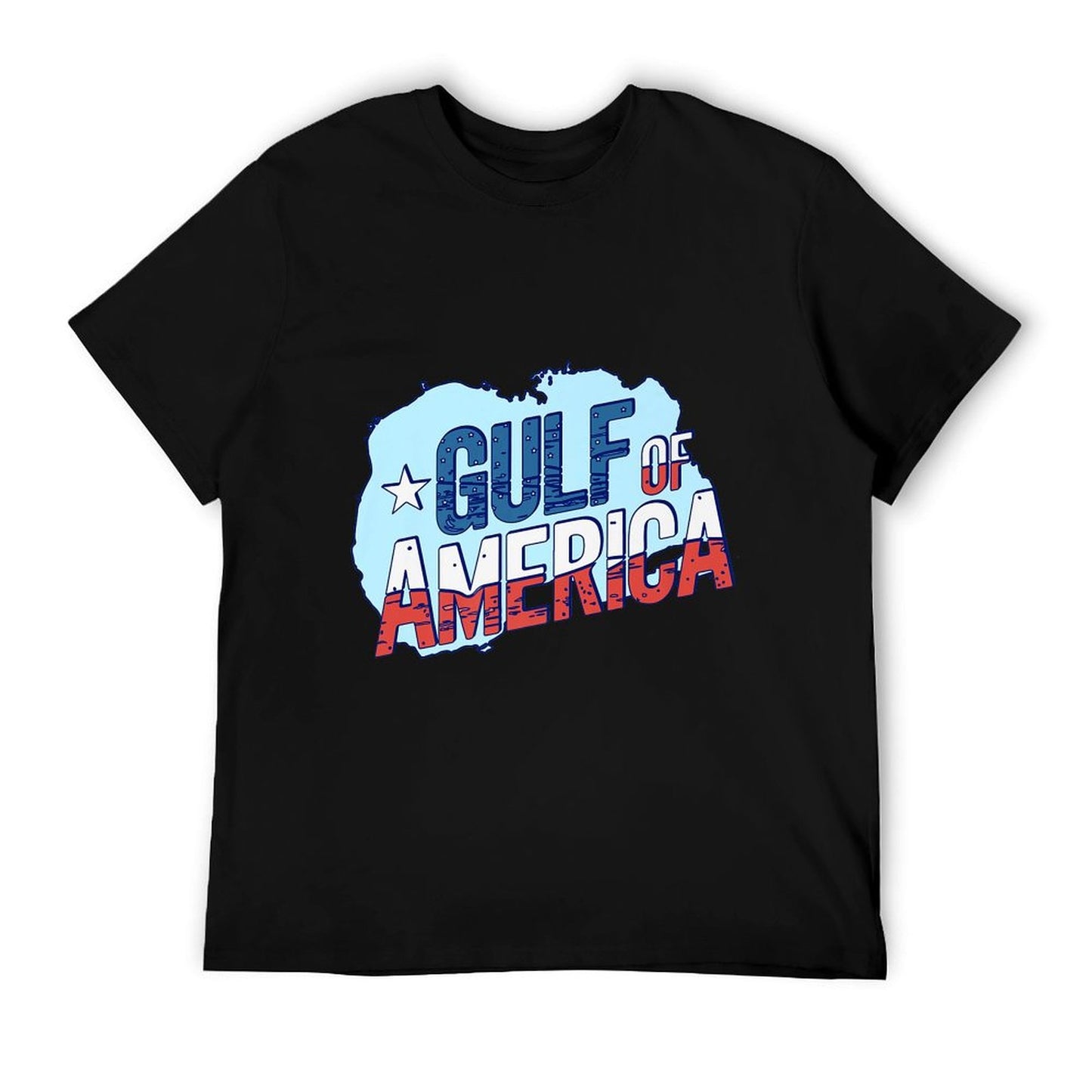 Gulf of USA America Premium High-quality Stitching T-Shirt