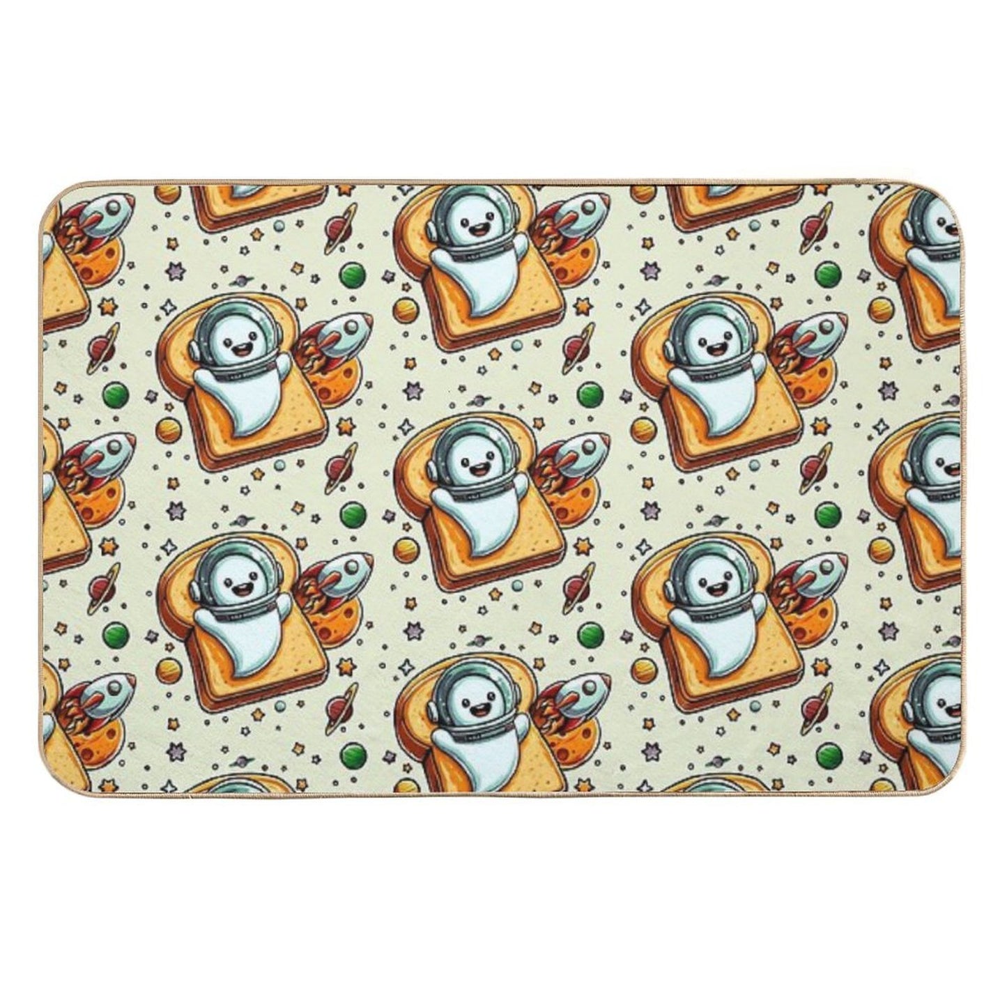 Space Ghost on Toast Non-Slip Bath Mat