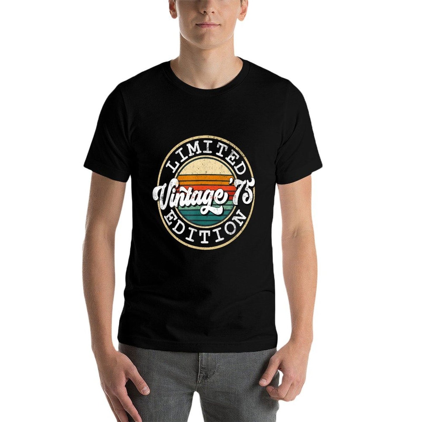 50 Year Old Vintage 1975 Limited Edition 50th Birthday Wrinkle-resistant T-Shirt