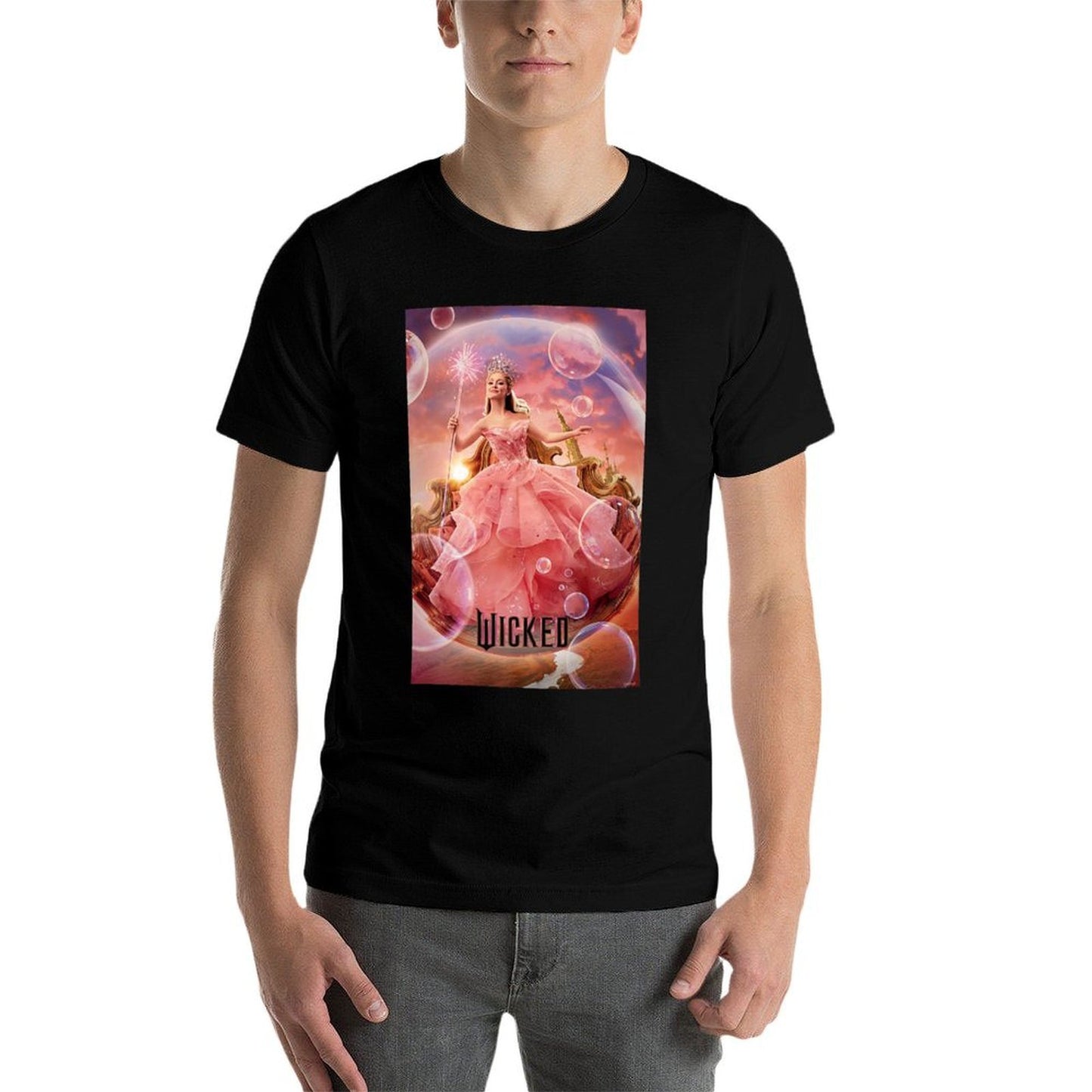Wicked Glinda Bubble Poster Premium Durable T-Shirt