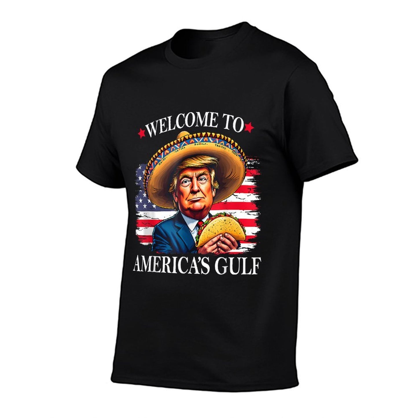 Funny Trump America's Gulf Est 2025 Trump Merchandise Comfortable T-Shirt