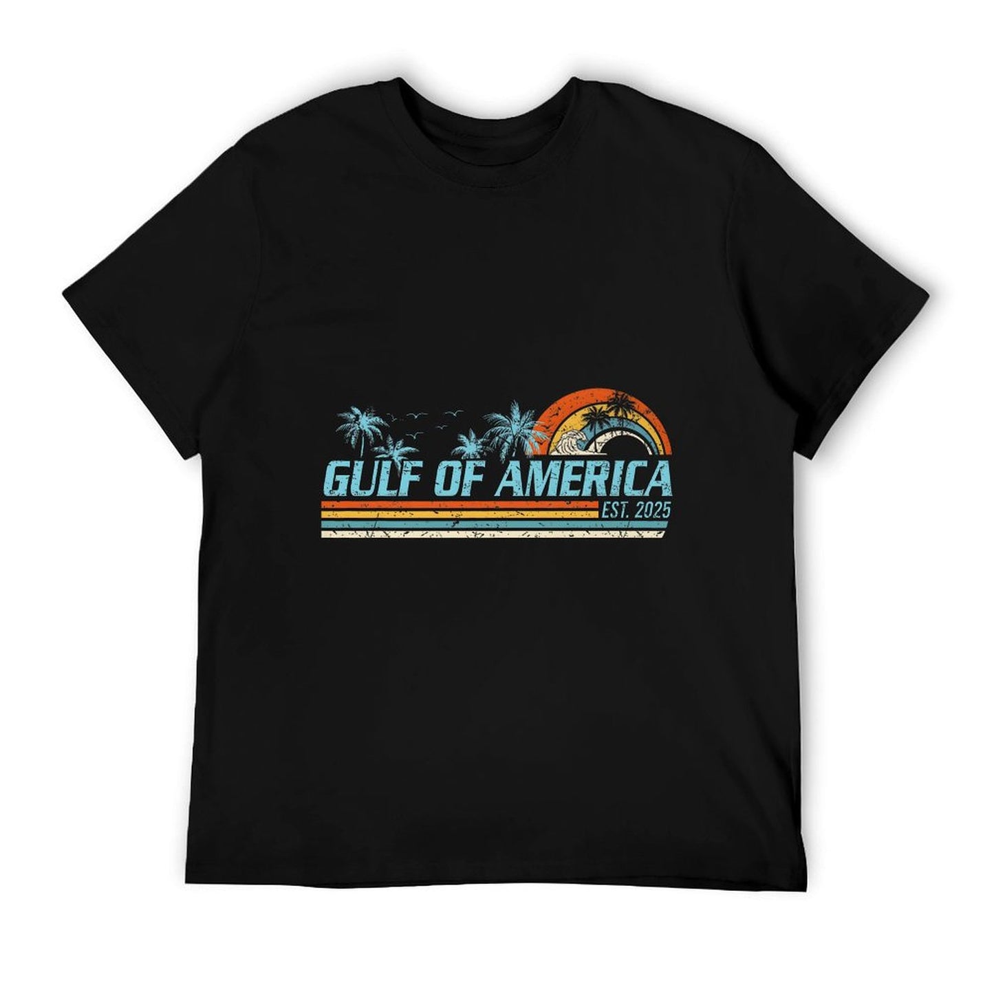Gulf of US America Shirt Retro Golf of US America Shirt Premium Durable T-Shirt