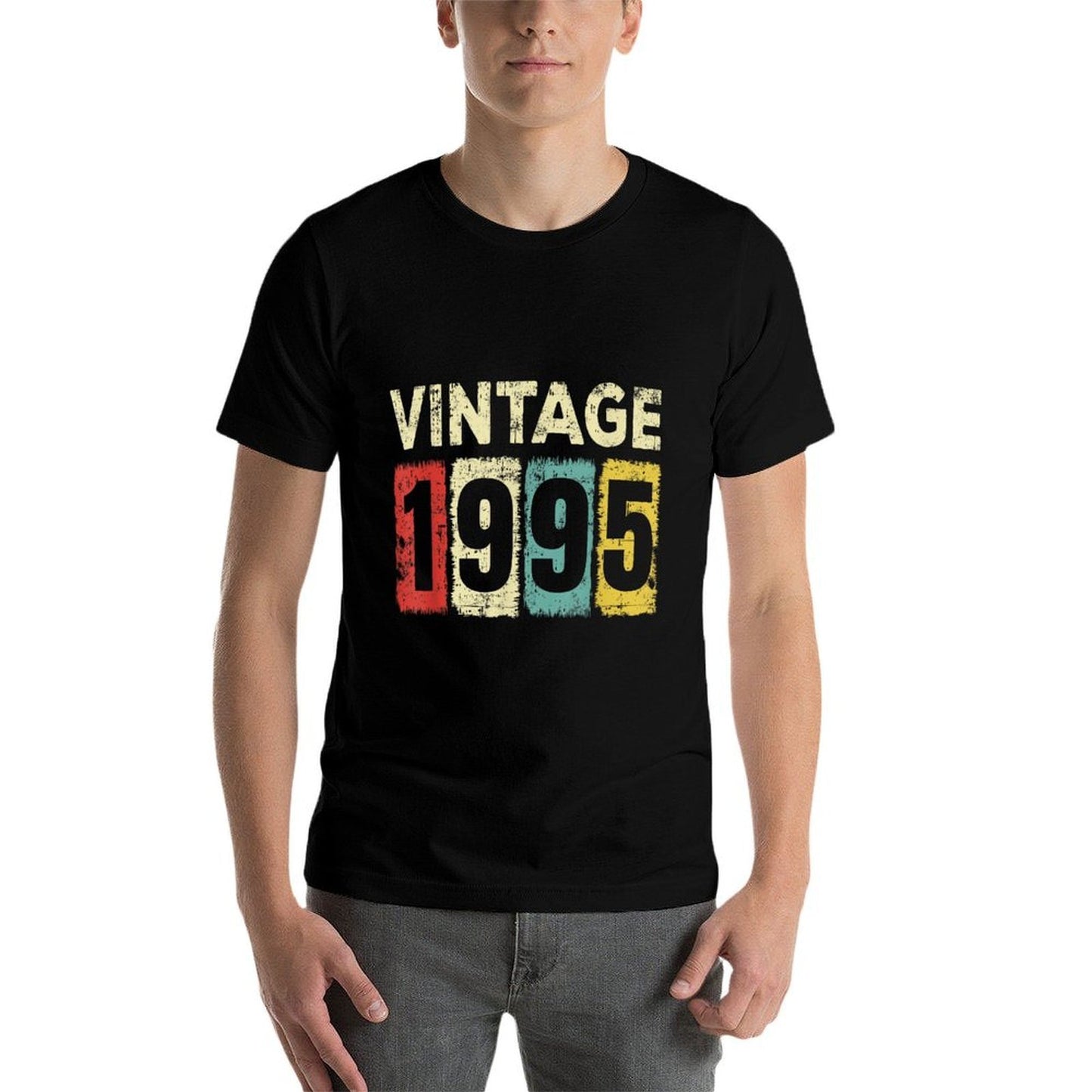 30 Year Old Birthday Vintage 1995 30th Birthday Odor-resistant T-Shirt