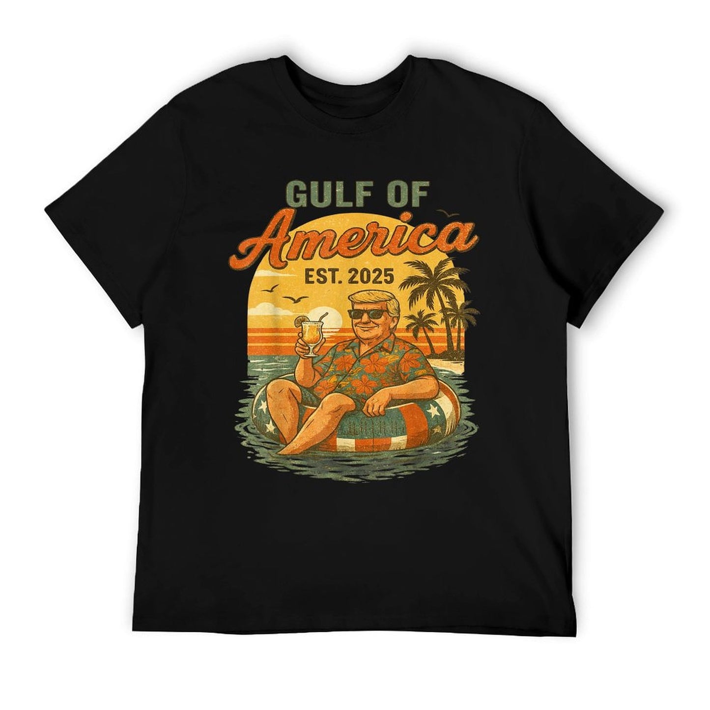 Funny Trump Gulf Of Us America 2025 Trump Merchandise Affordable Price T-Shirt