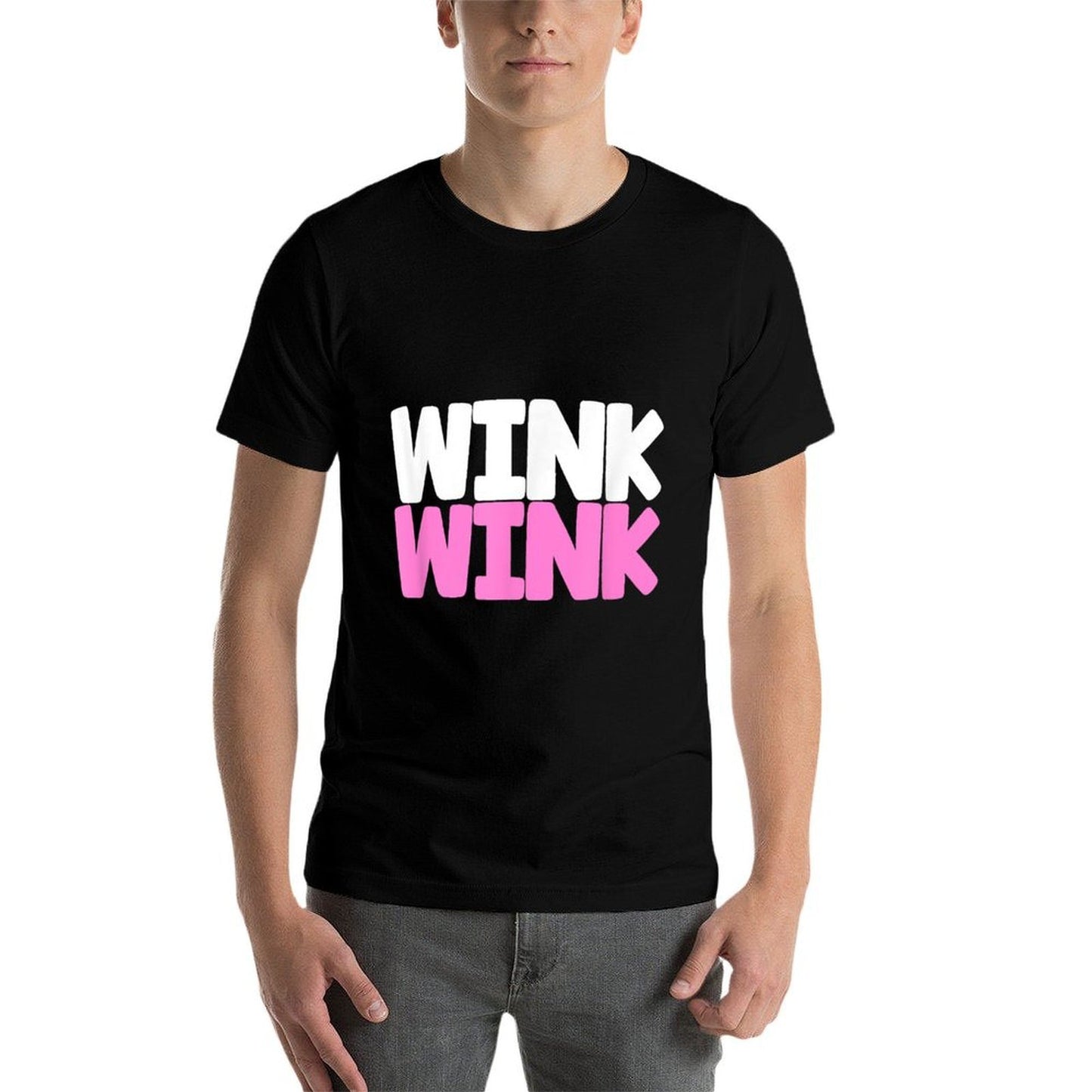 Wink Wink Flirtatious Hello There You Cute Adorable Quick-drying T-Shirt