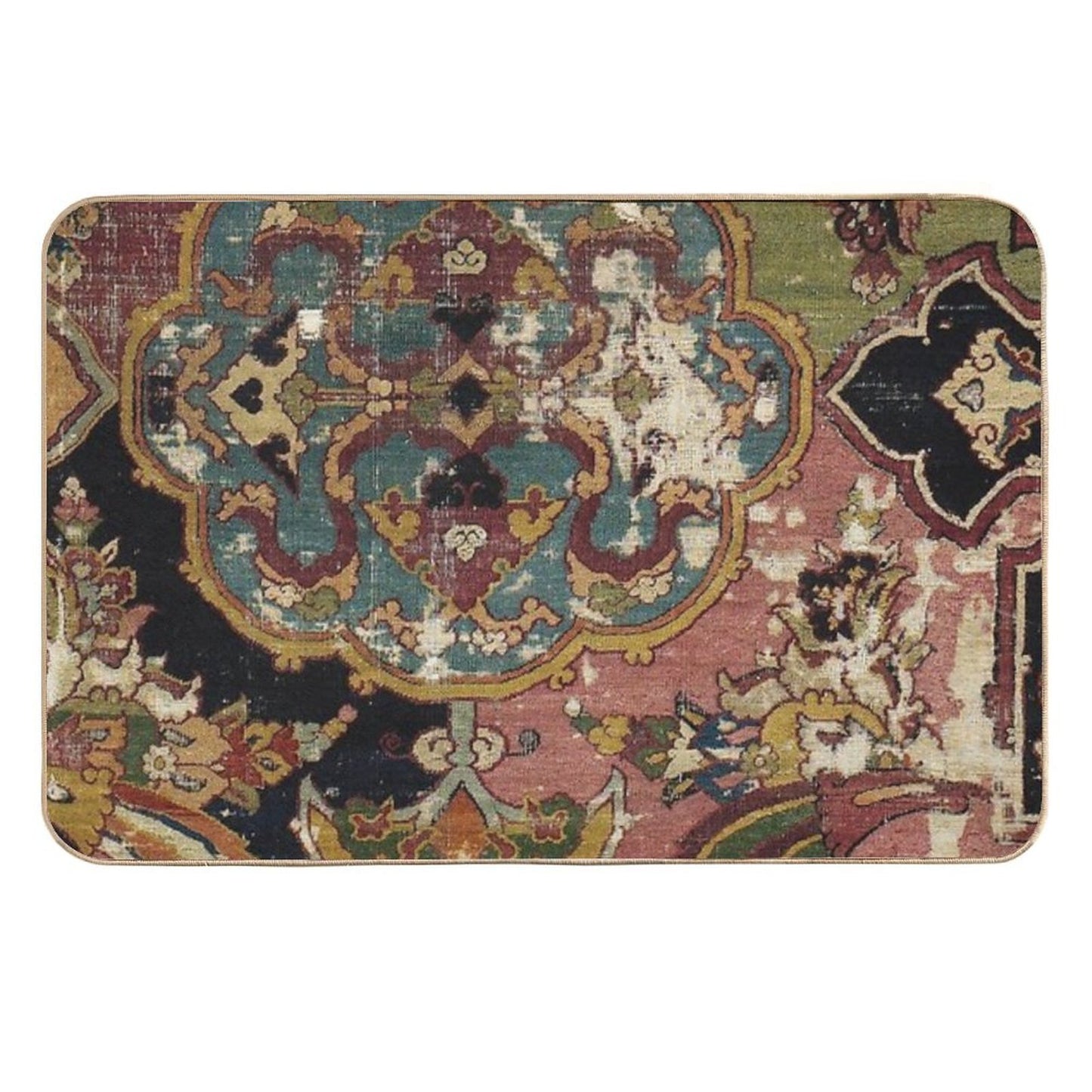 Antique Kilim 12 Durable Bath Mat