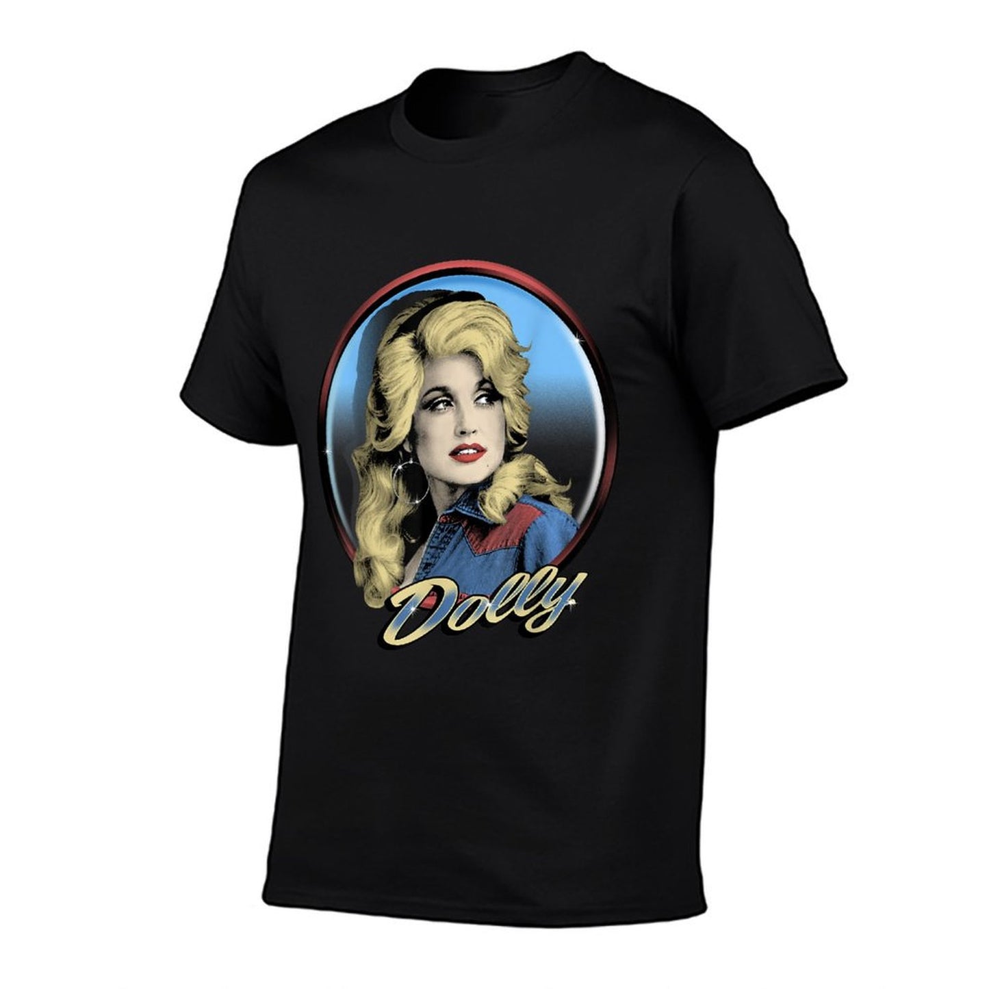 Dolly Parton Western High-quality Stitching T-Shirt