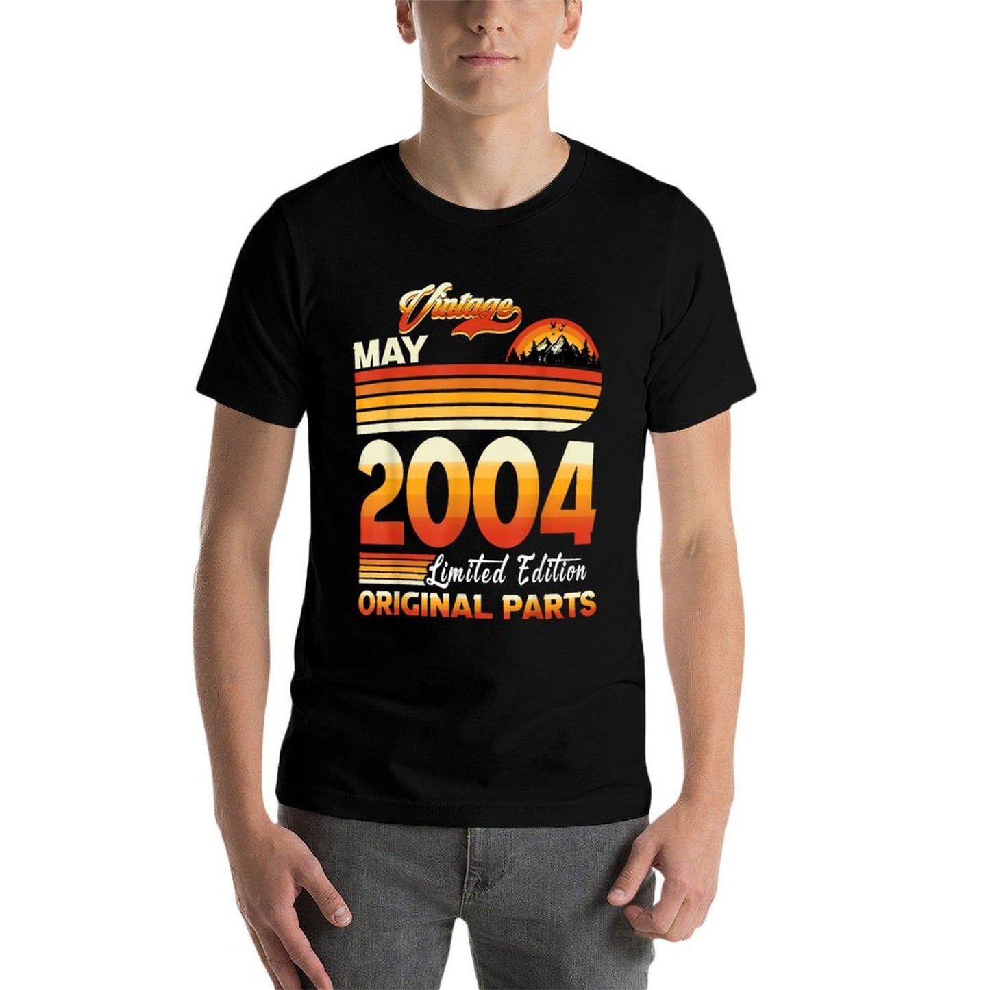 21 Years Old Retro Vintage May 2004 Funny 21st Birthday Soft T-Shirt